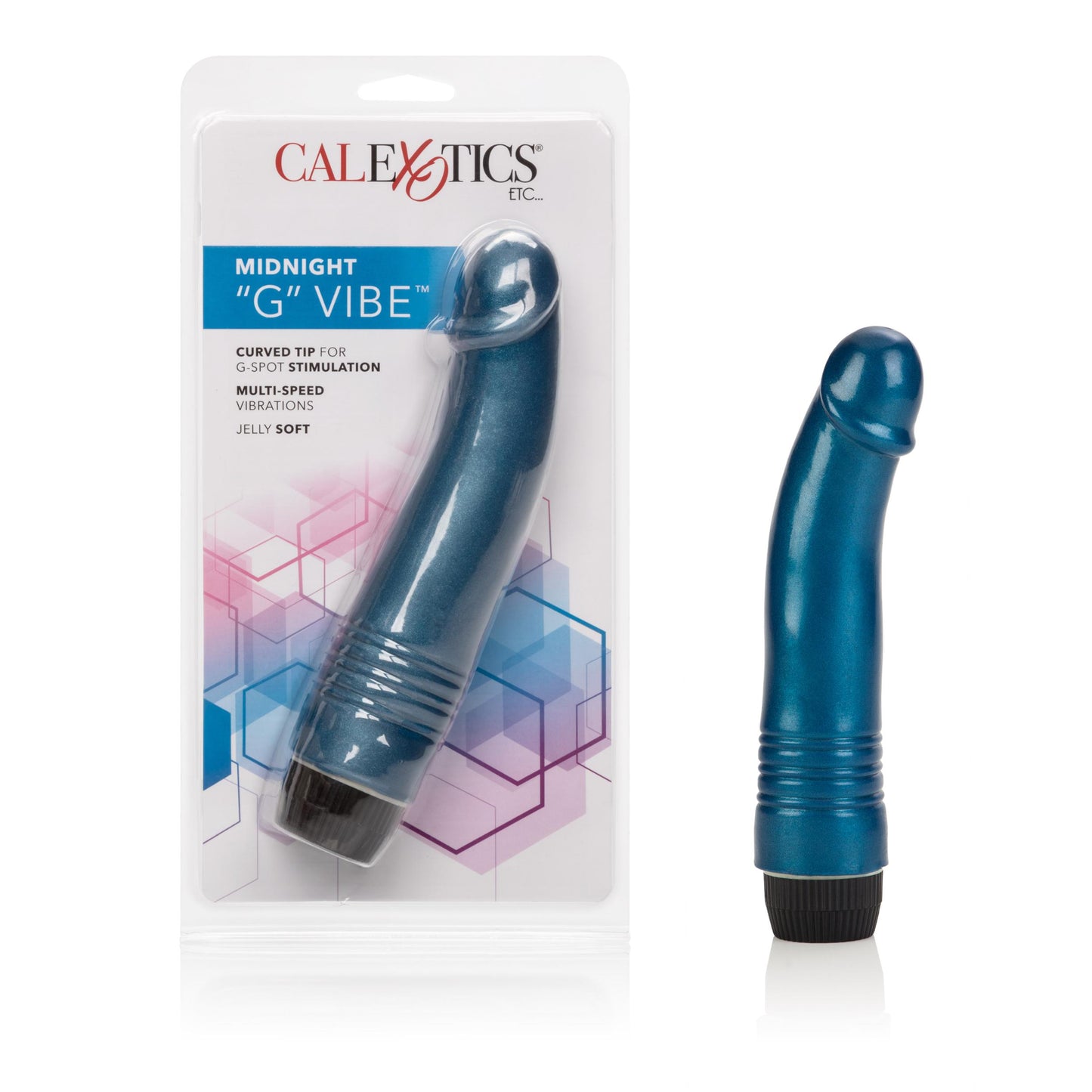 Midnight G Spot Vibrator 6.75 Inches - Not Very Vanilla