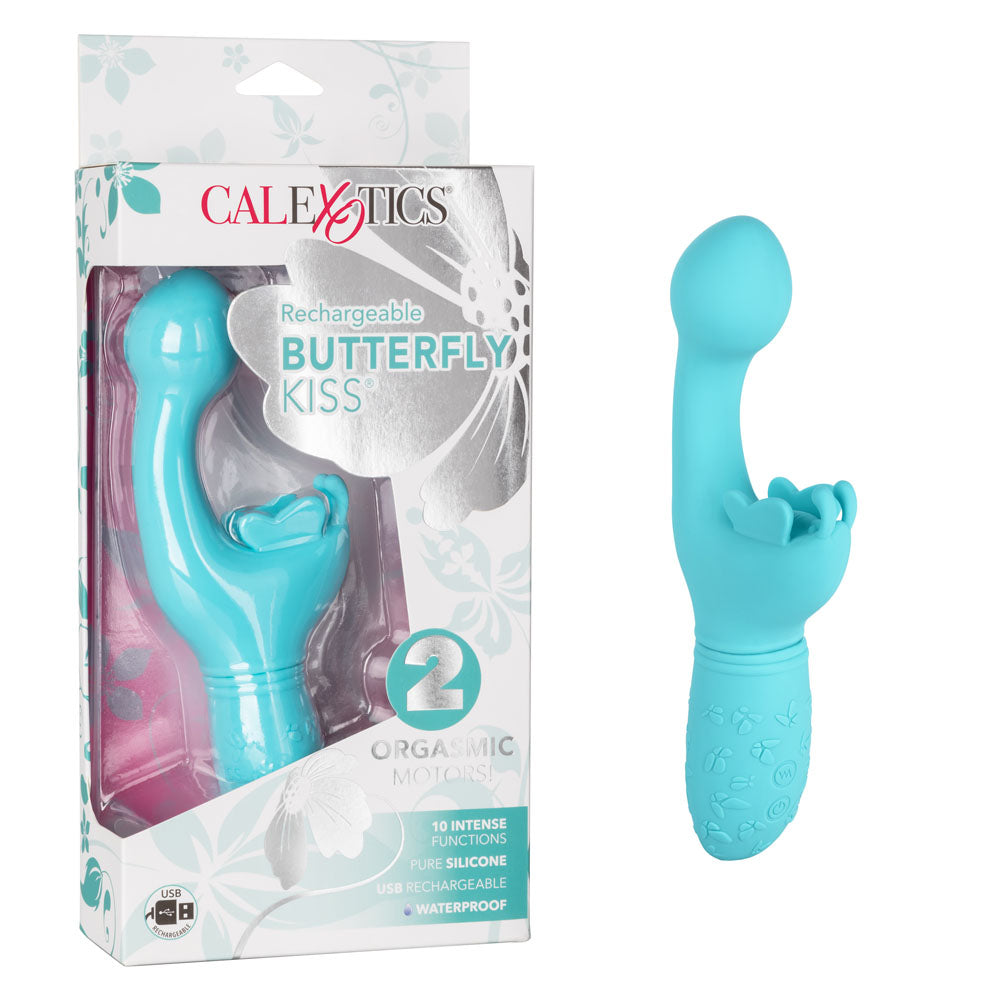 Rechargeable Butterfly Kiss - Blue - Not Very Vanilla