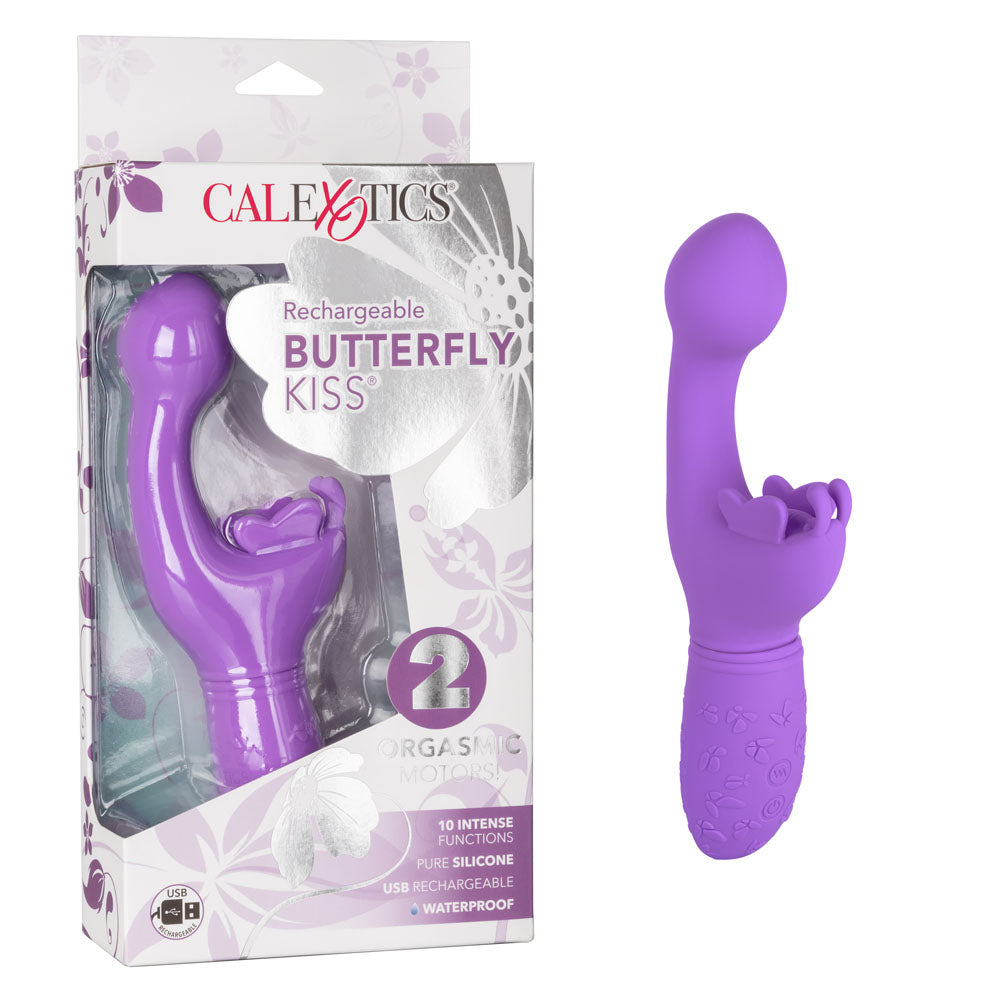 Rechargeable Butterfly Kiss - Purple - Not Very Vanilla