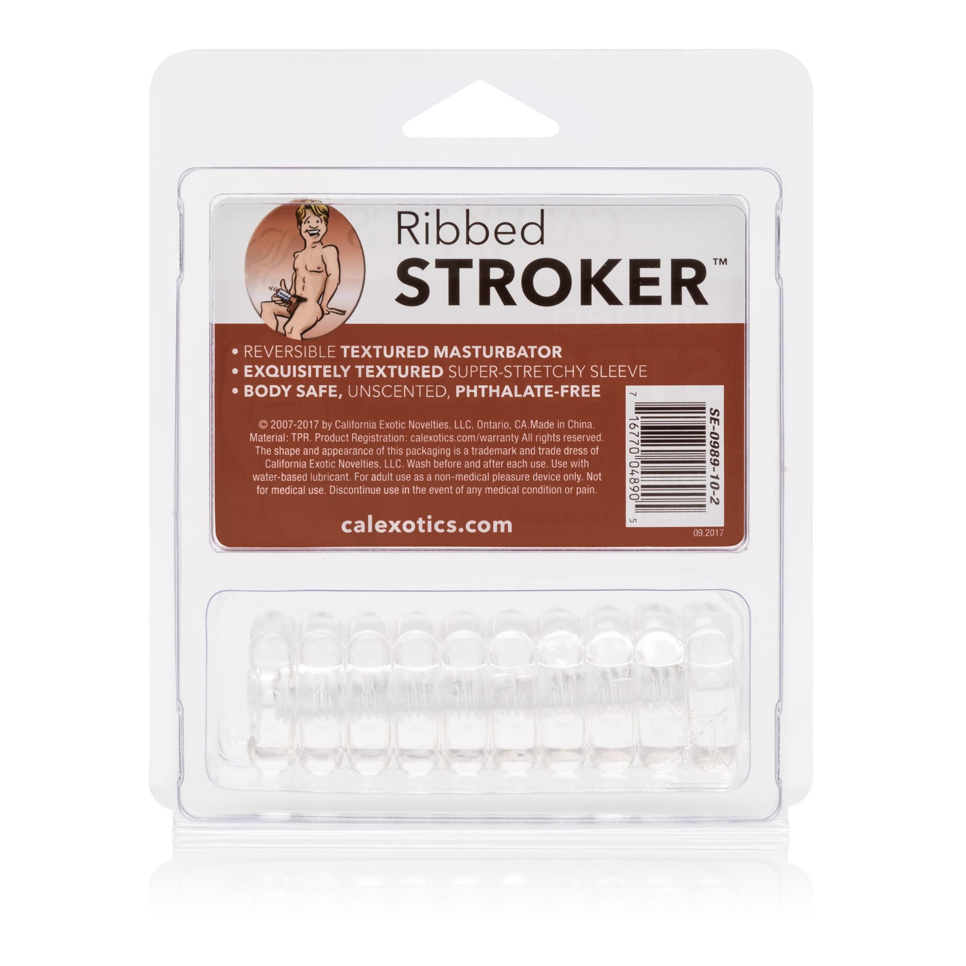 Ribbed Stroker Masturbator - Not Very Vanilla