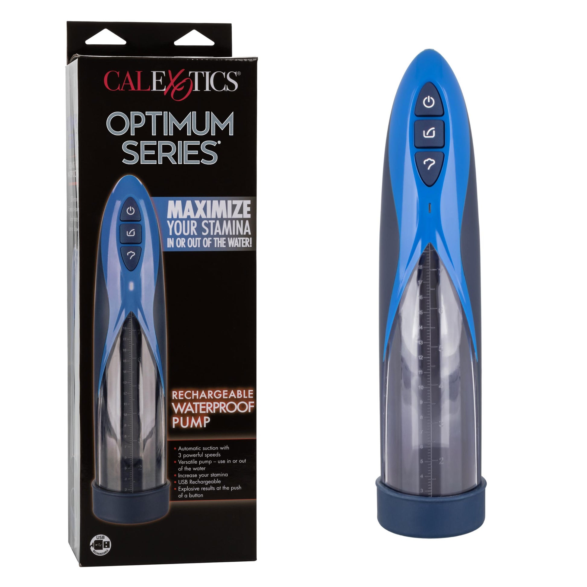 Optimum Series Rechargeable Waterproof Pump - Not Very Vanilla