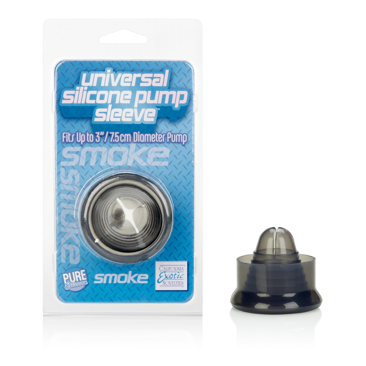 Universal Silicone Pump Sleeve - Smoke - Not Very Vanilla