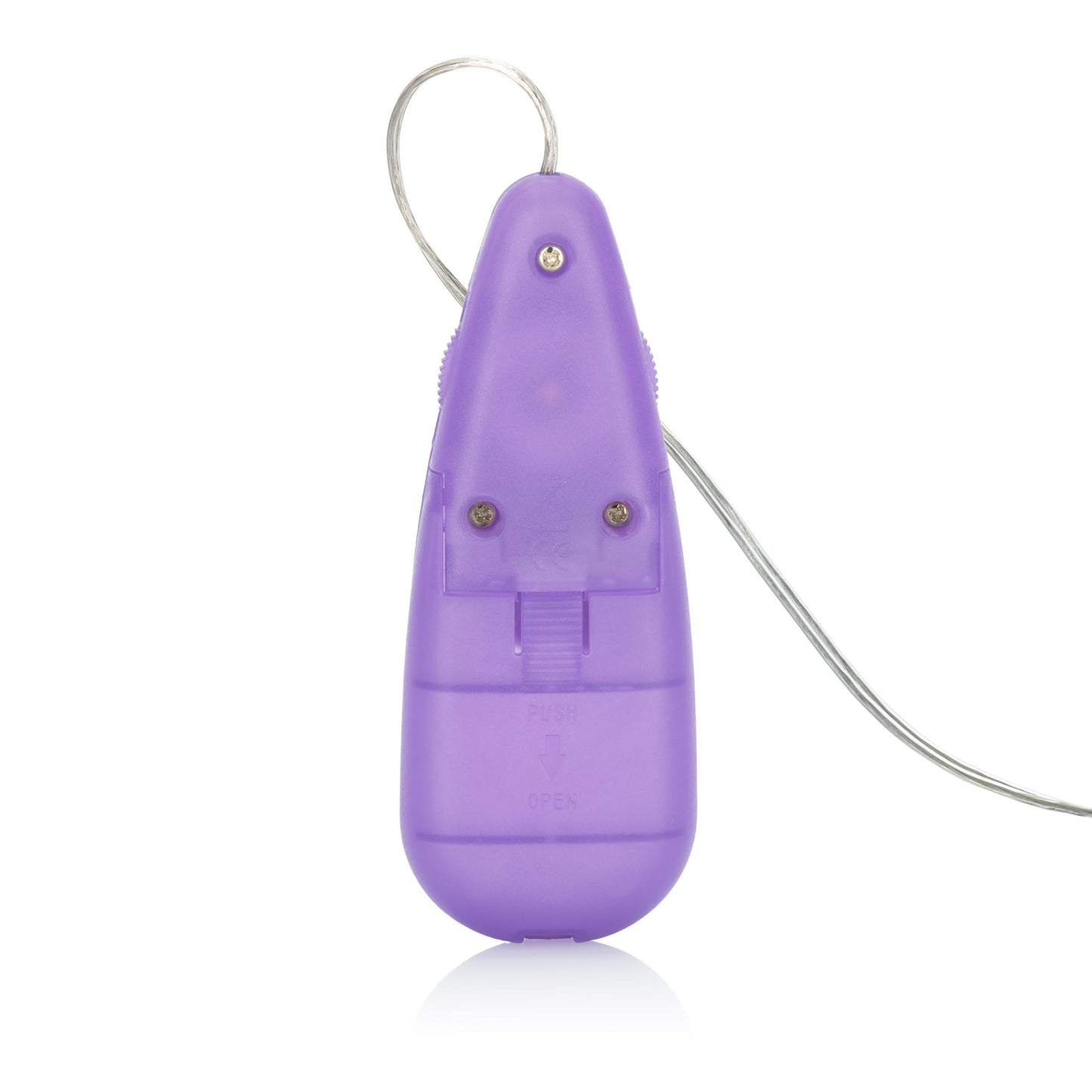 Silicone Slims Vibrating Nubby Bullet - Purple - Not Very Vanilla