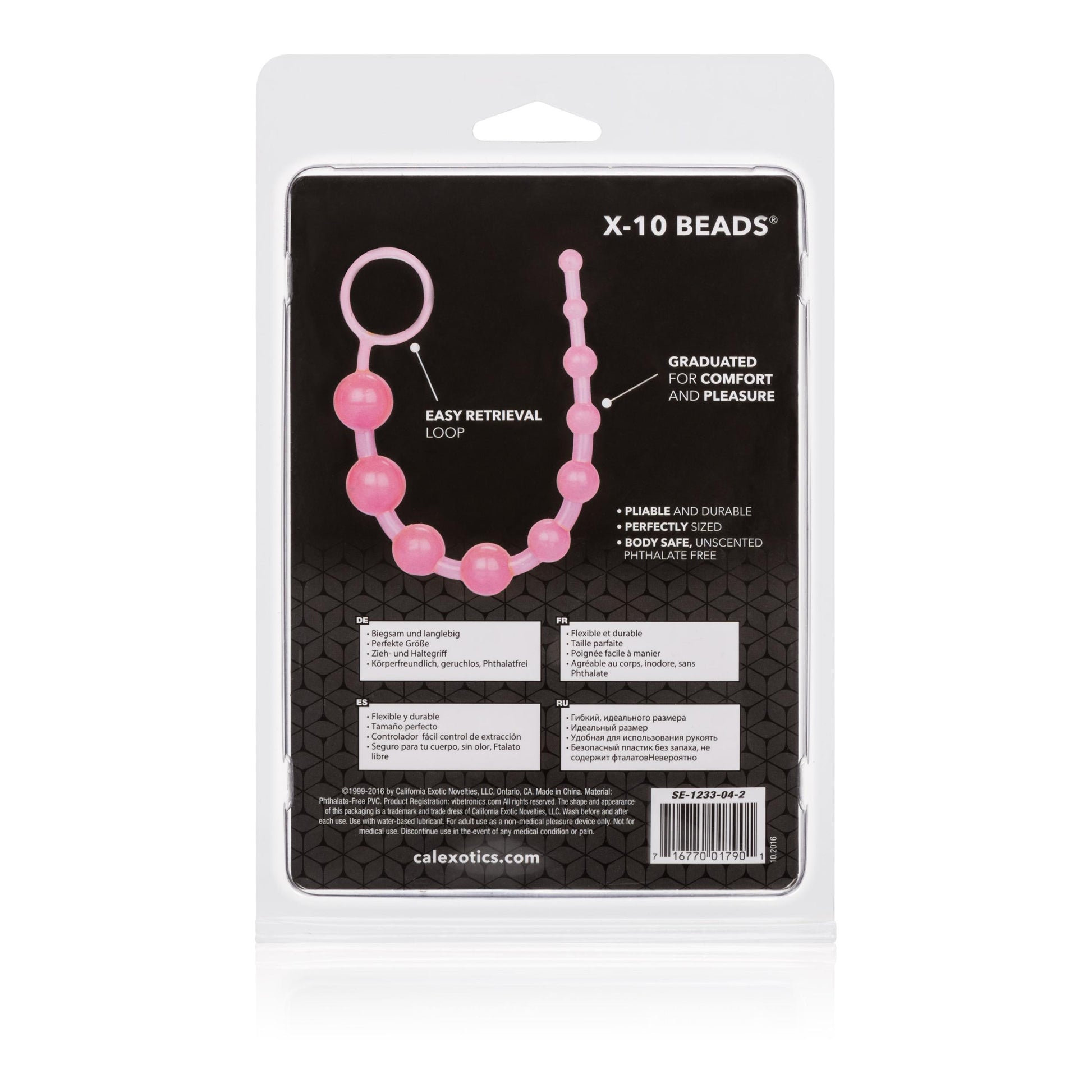 X-10 Beads - Pink - Not Very Vanilla