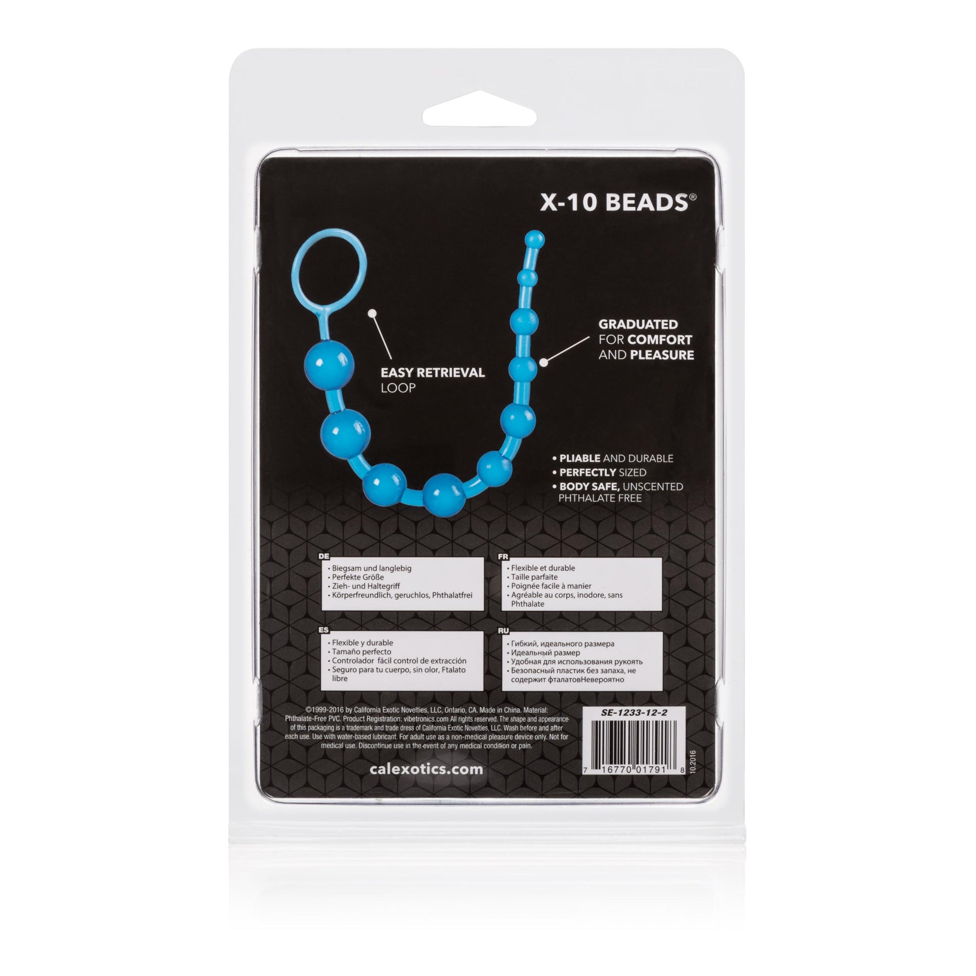 X-10 Beads - Blue - Not Very Vanilla