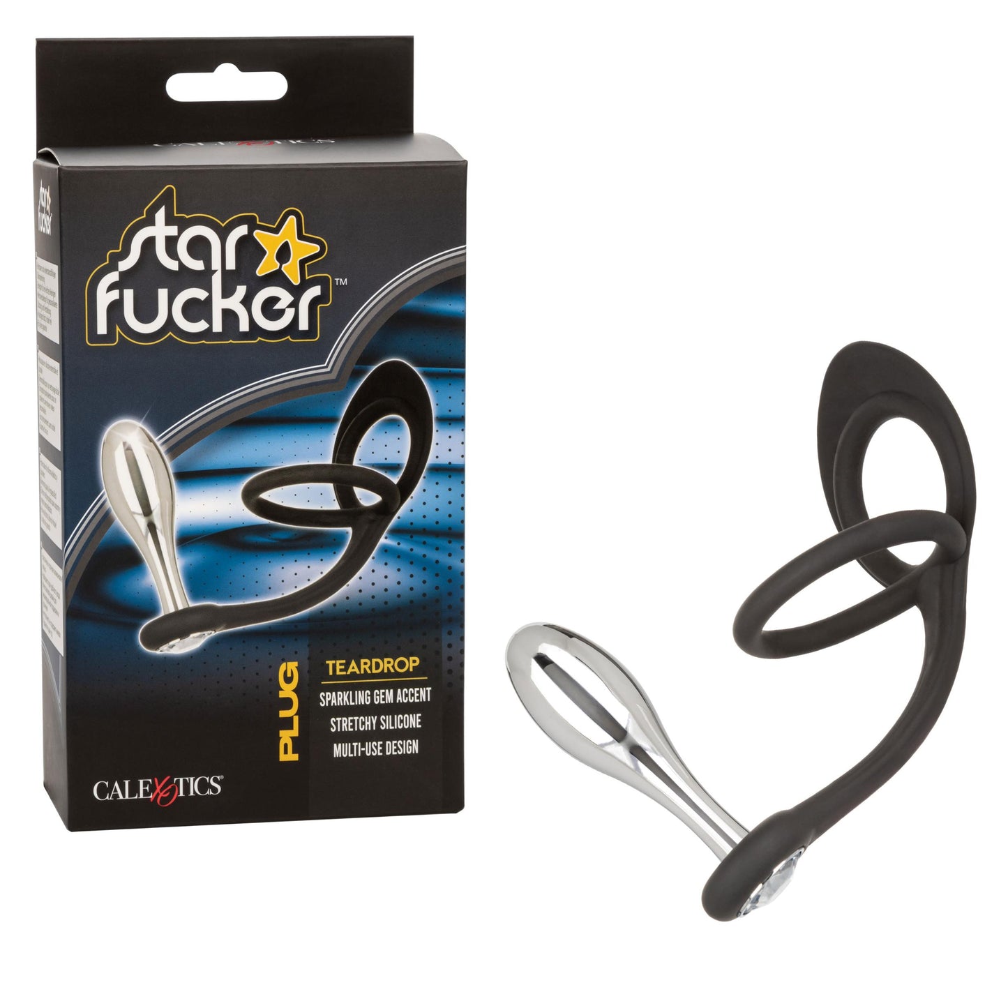 Star Fucker Teardrop Plug - Not Very Vanilla