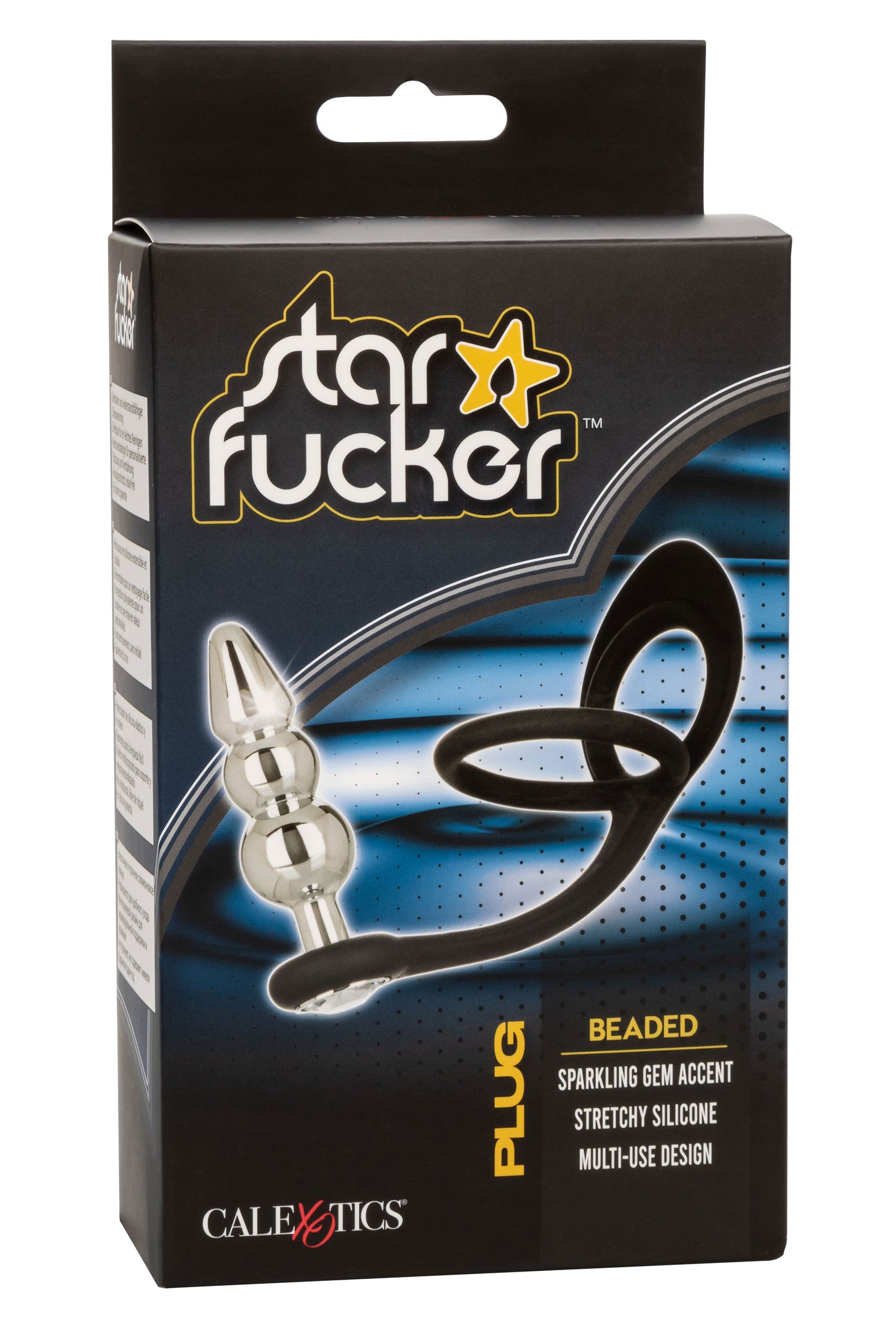 Star Fucker Beaded Plug - Not Very Vanilla