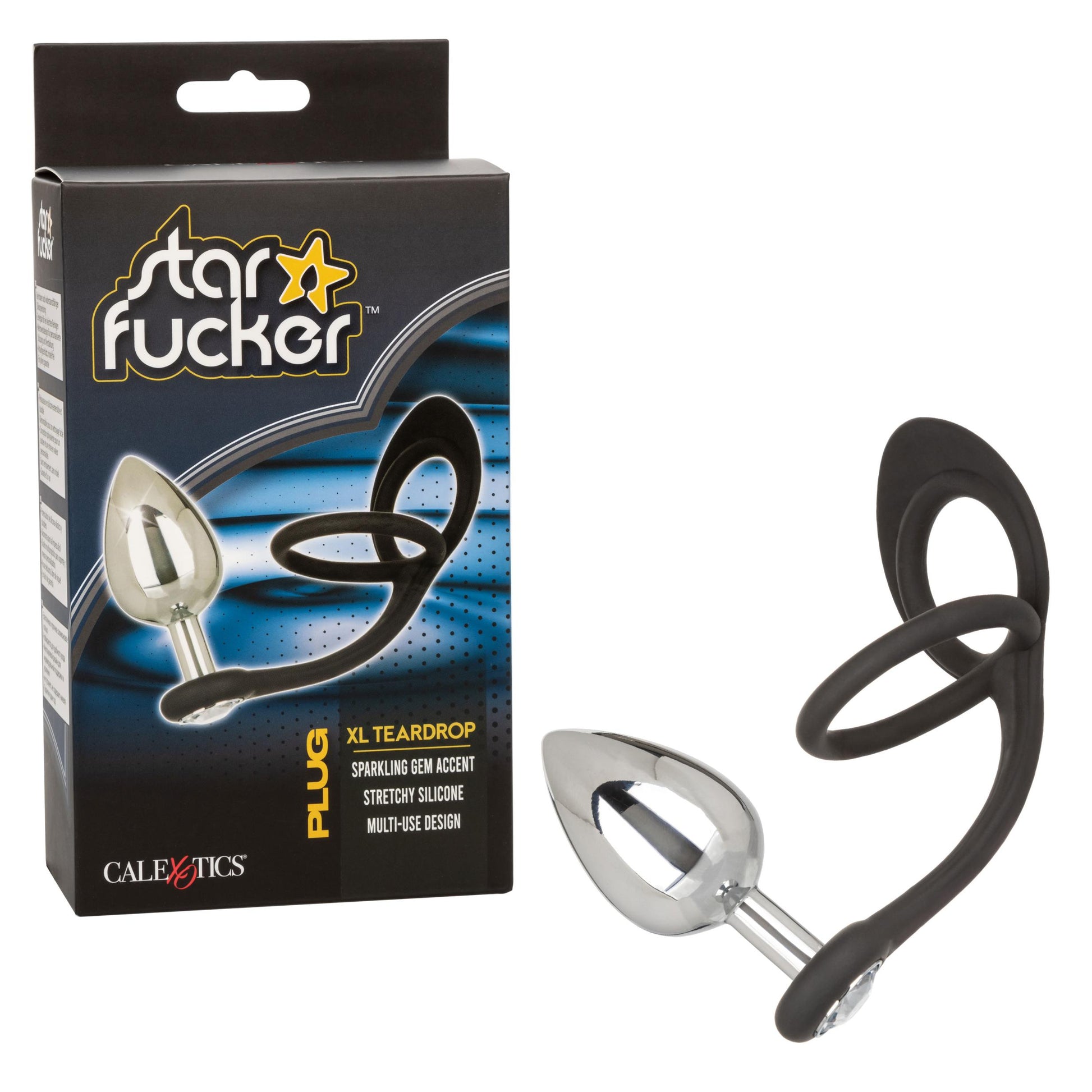 Star Fucker XL Teardrop Plug - Not Very Vanilla