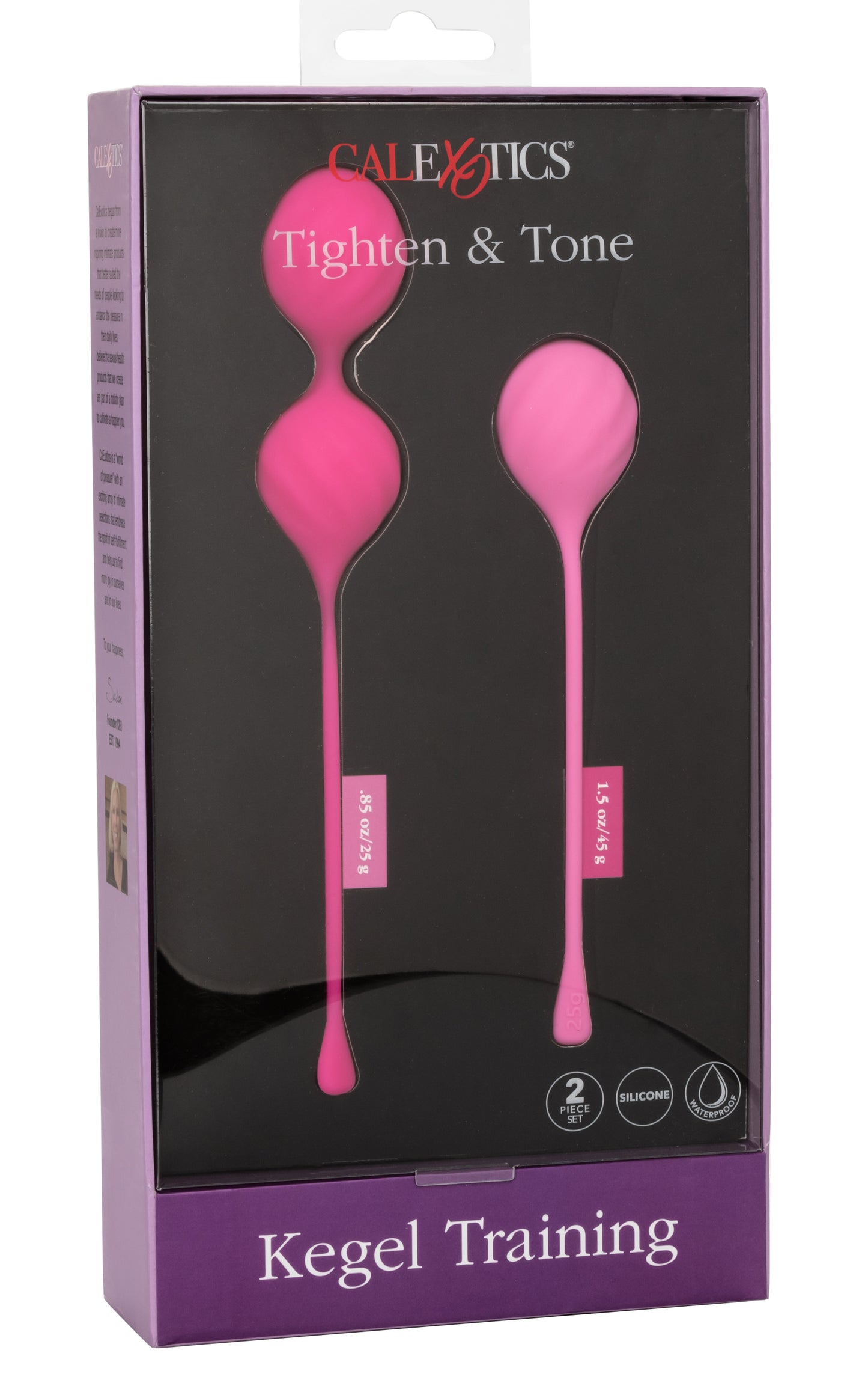 Kegel Training 2-Piece Set - Pink - Not Very Vanilla