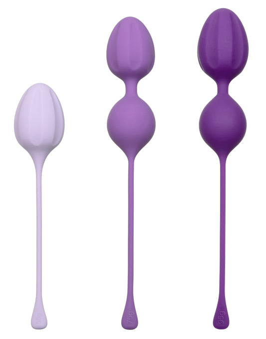 Kegel Training 3-Piece Set - Purple - Not Very Vanilla