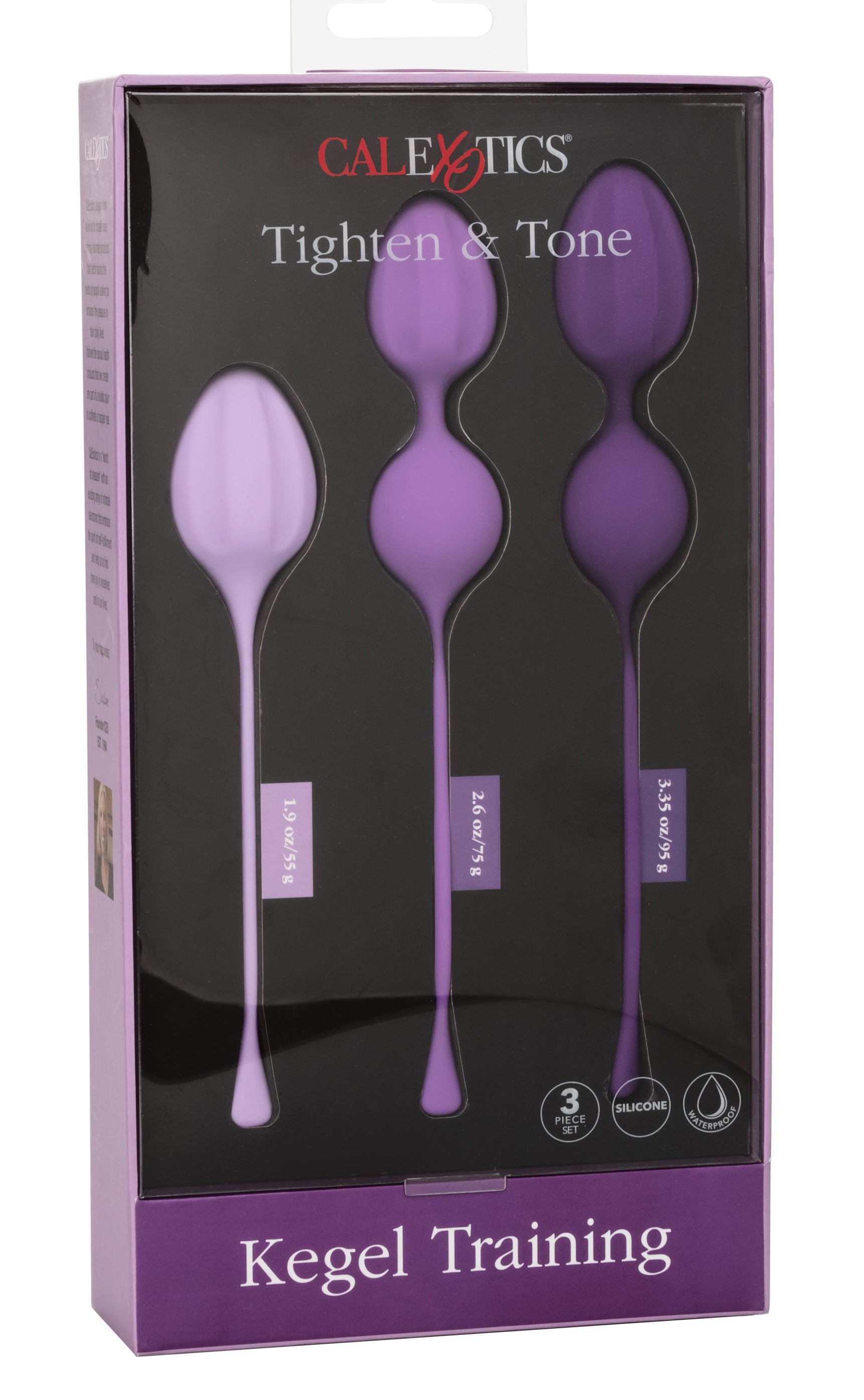 Kegel Training 3-Piece Set - Purple - Not Very Vanilla