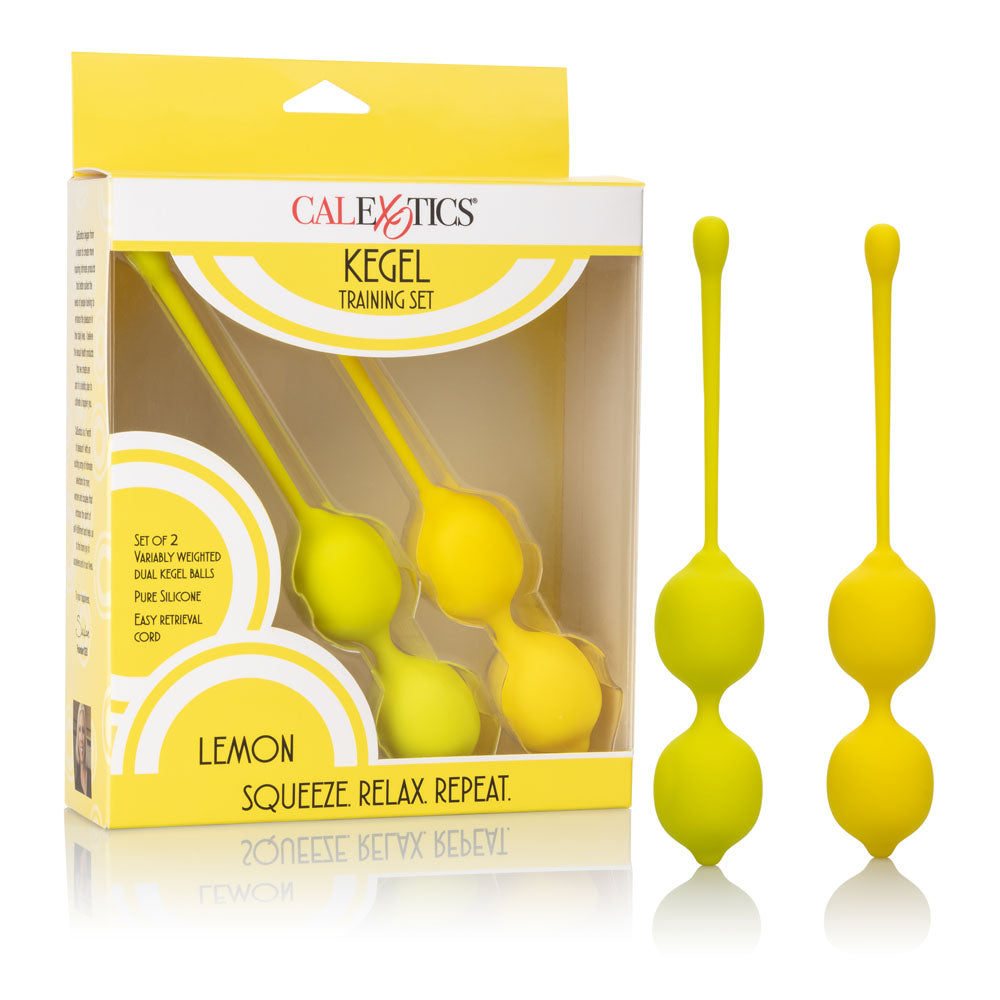 Kegel Training Set Lemon - Not Very Vanilla