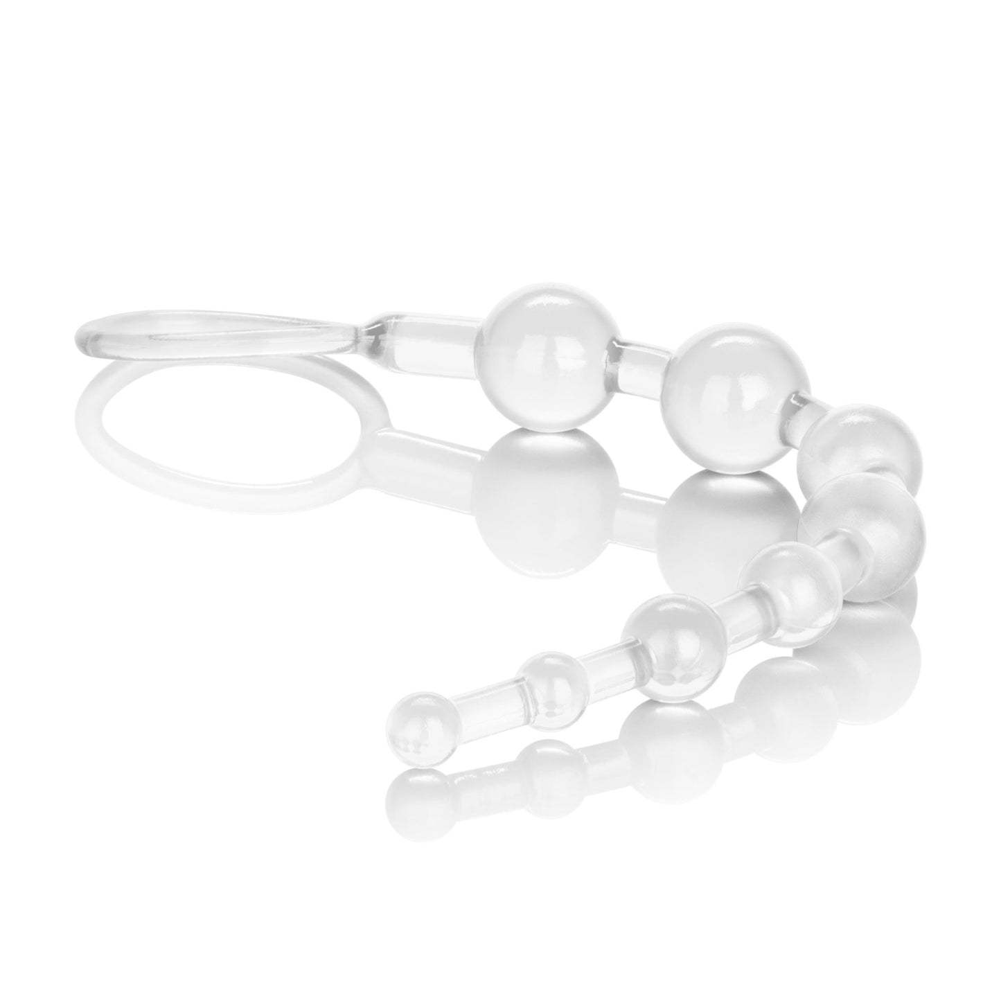 Anal 101 Intro Beads - Clear - Not Very Vanilla