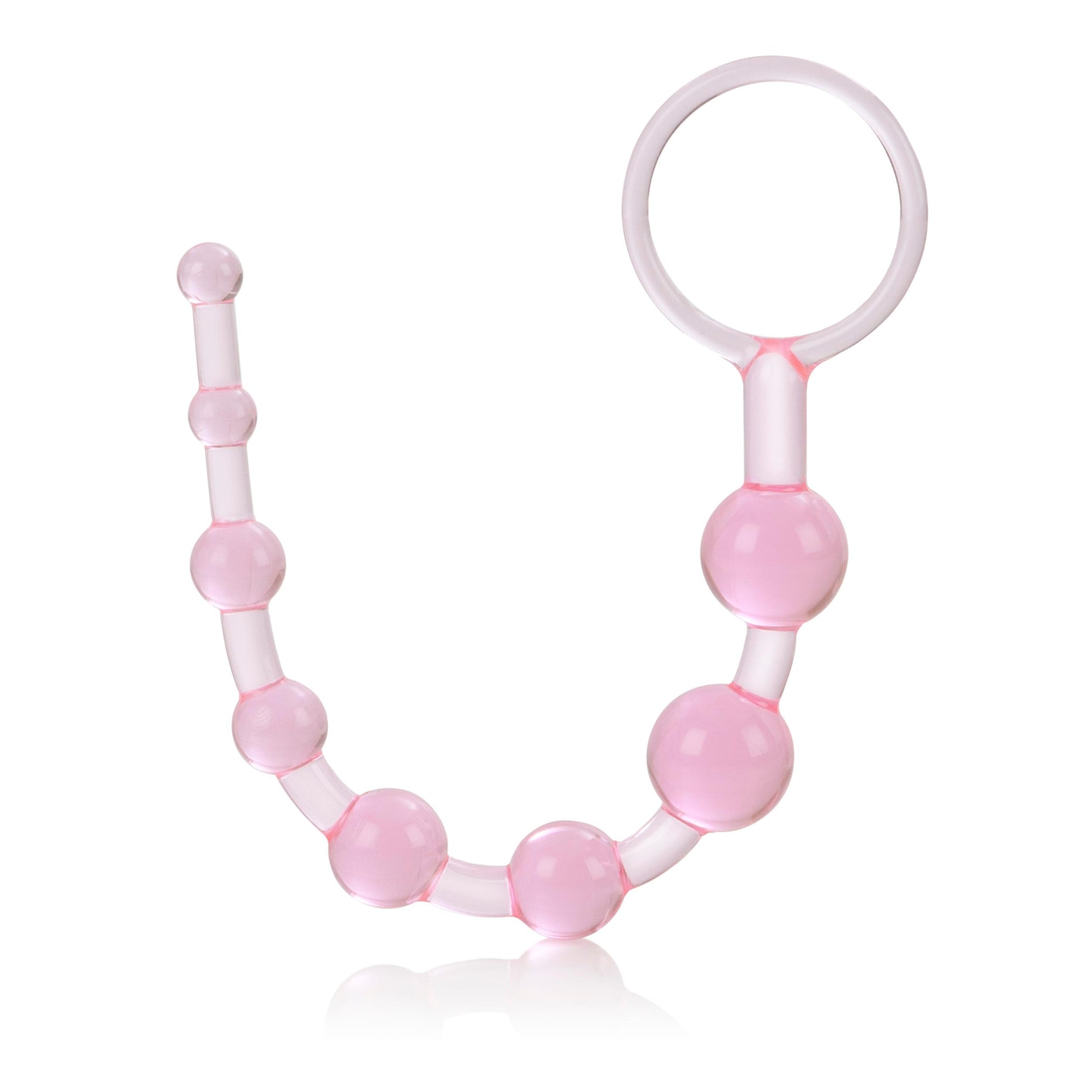 Anal 101 Intro Beads - Pink - Not Very Vanilla