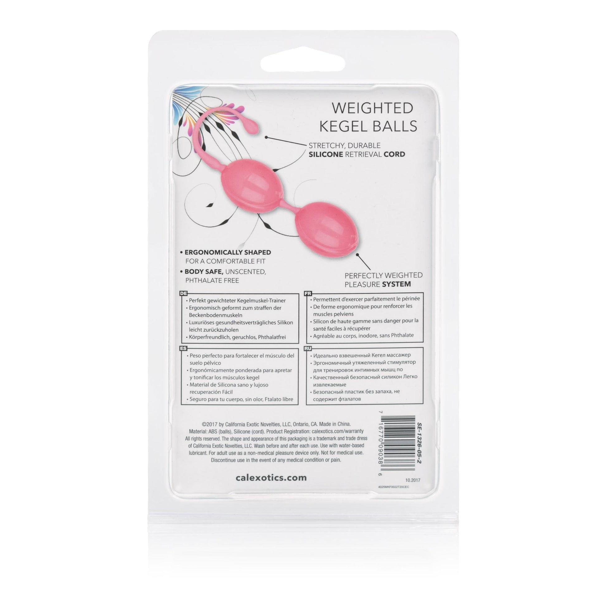 Weighted Kegel Balls - Pink - Not Very Vanilla