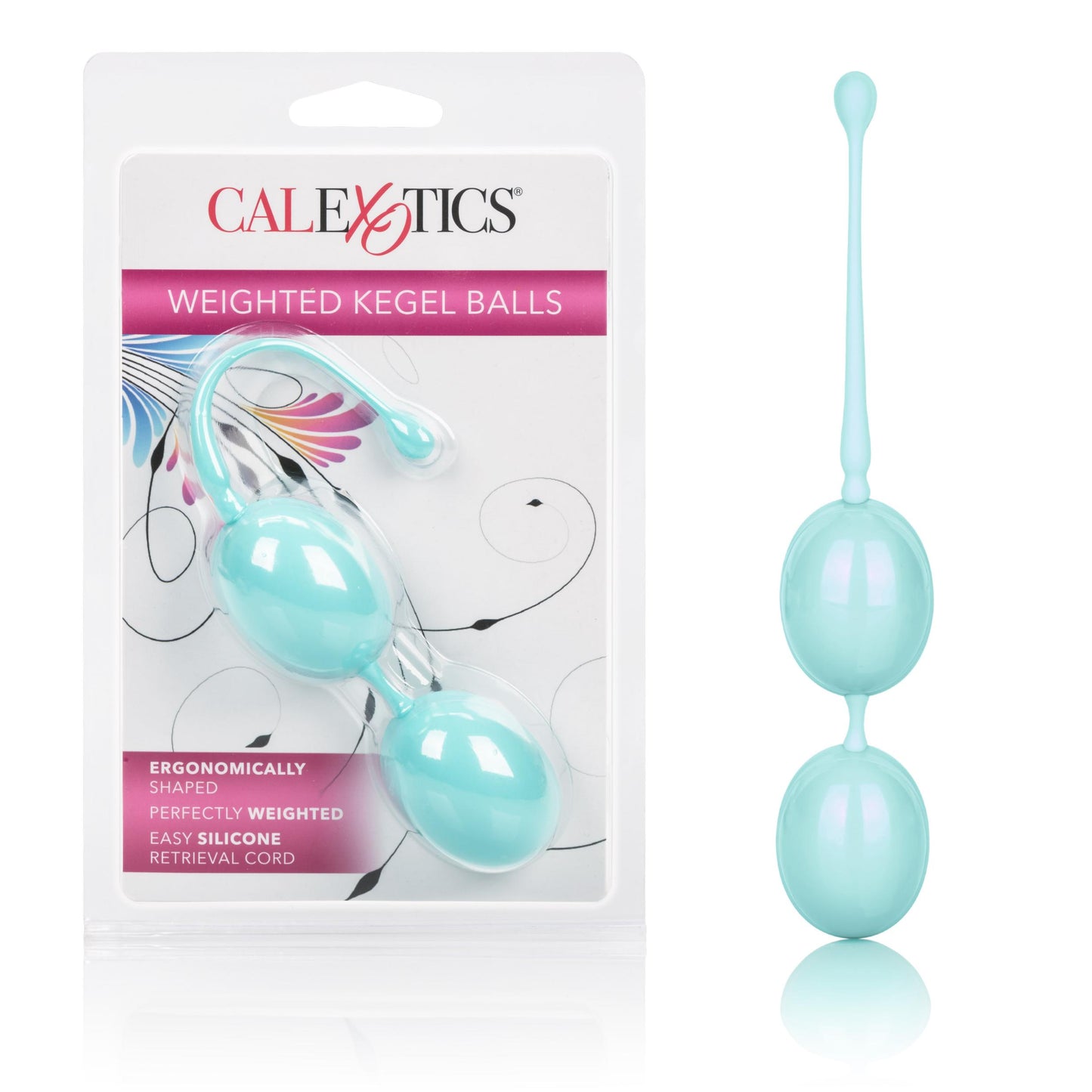 Weighted Kegel Balls - Teal - Not Very Vanilla