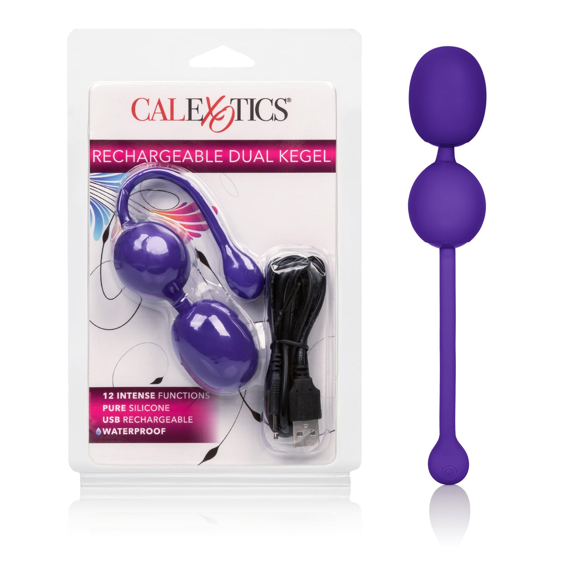 Rechargeable Dual Kegel - Purple - Not Very Vanilla