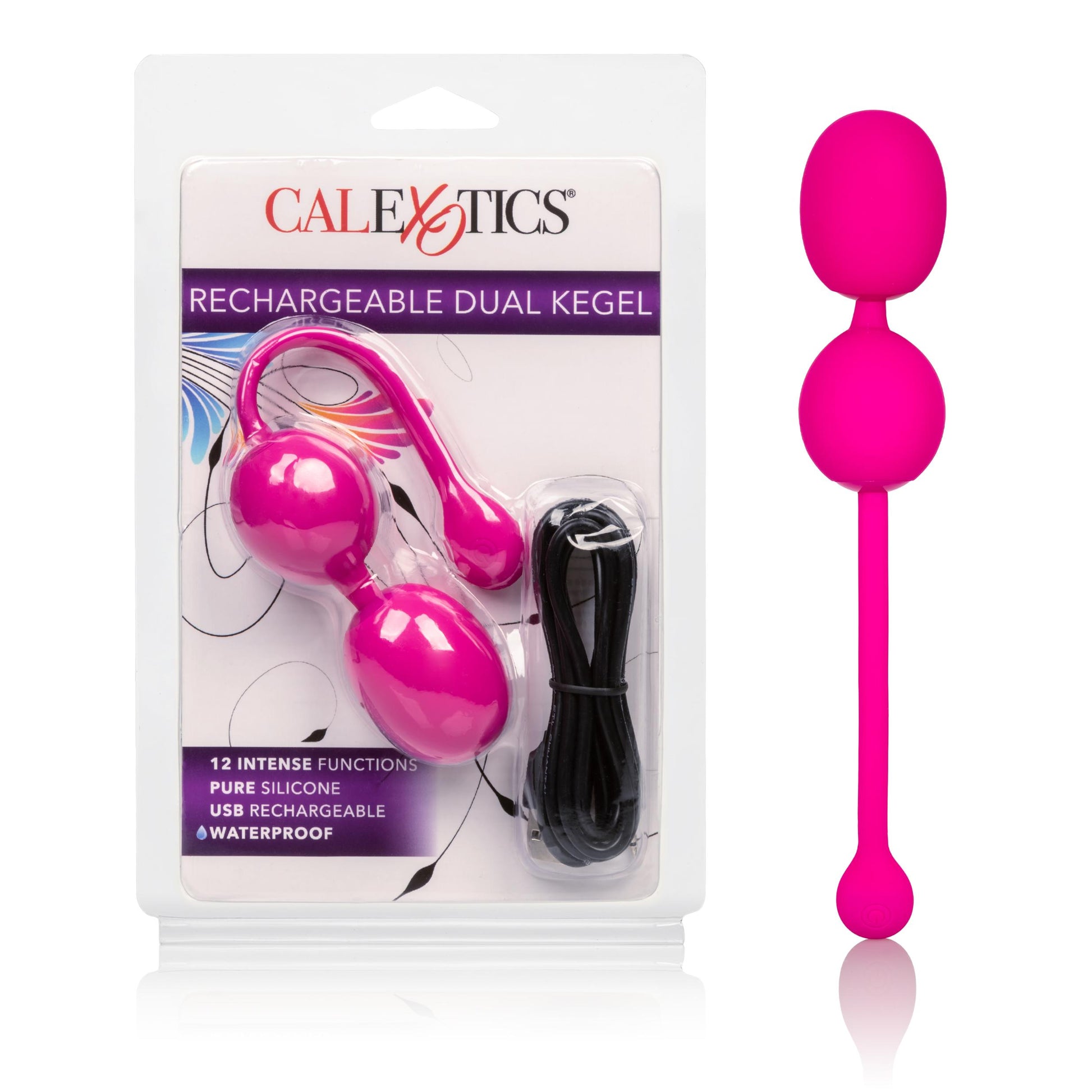 Rechargeable Dual Kegel - Pink - Not Very Vanilla