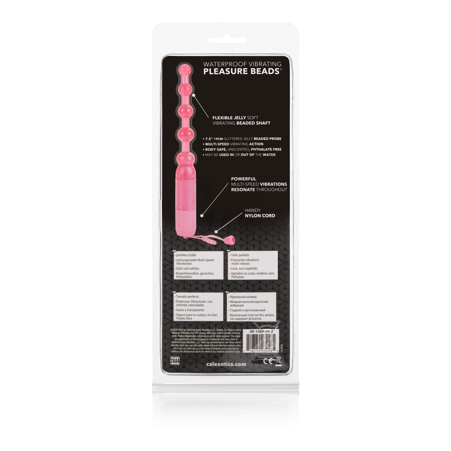 Vibrating Pleasure Beads - Pink - Not Very Vanilla