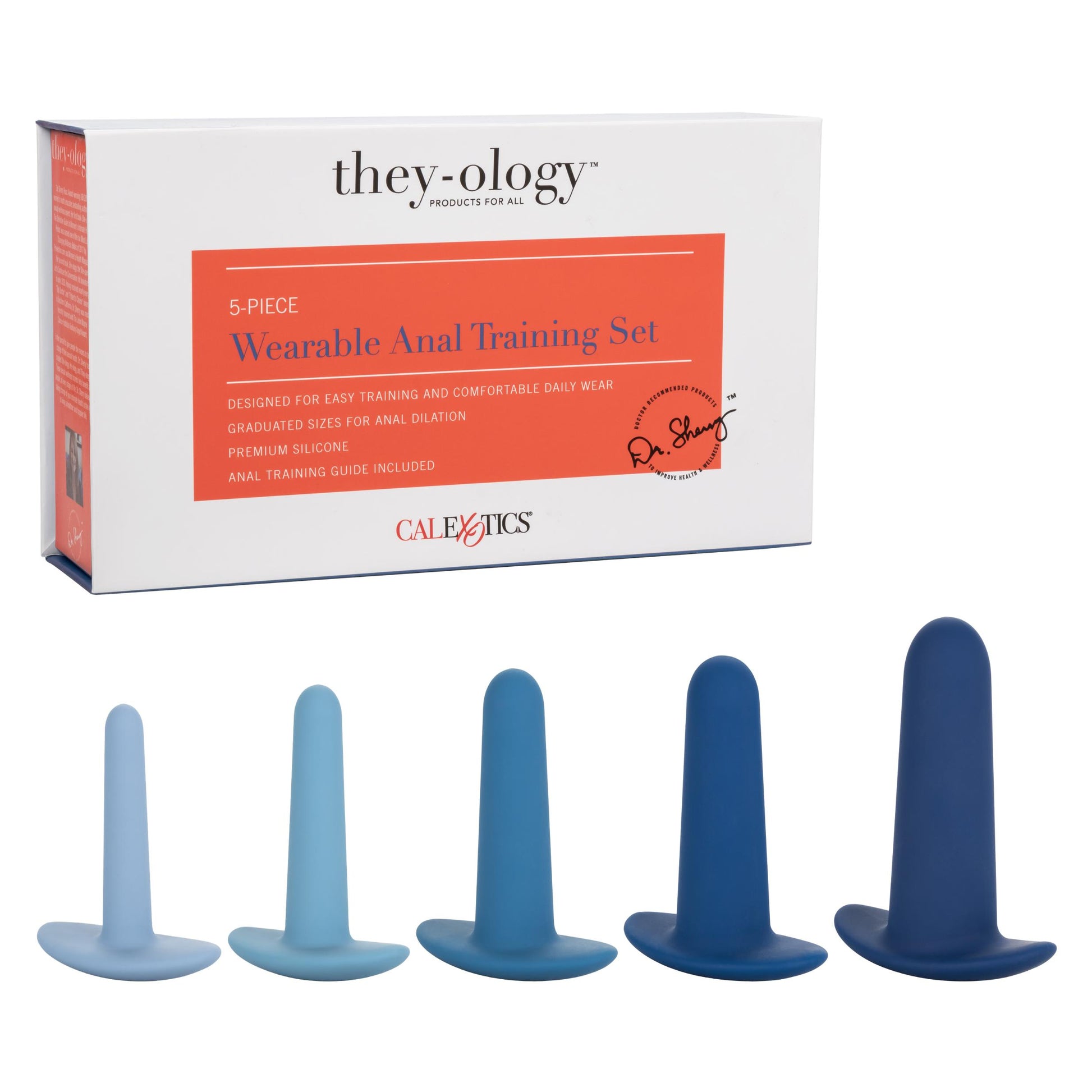 They-Ology 5-Piece Wearable Anal Training Set - Not Very Vanilla