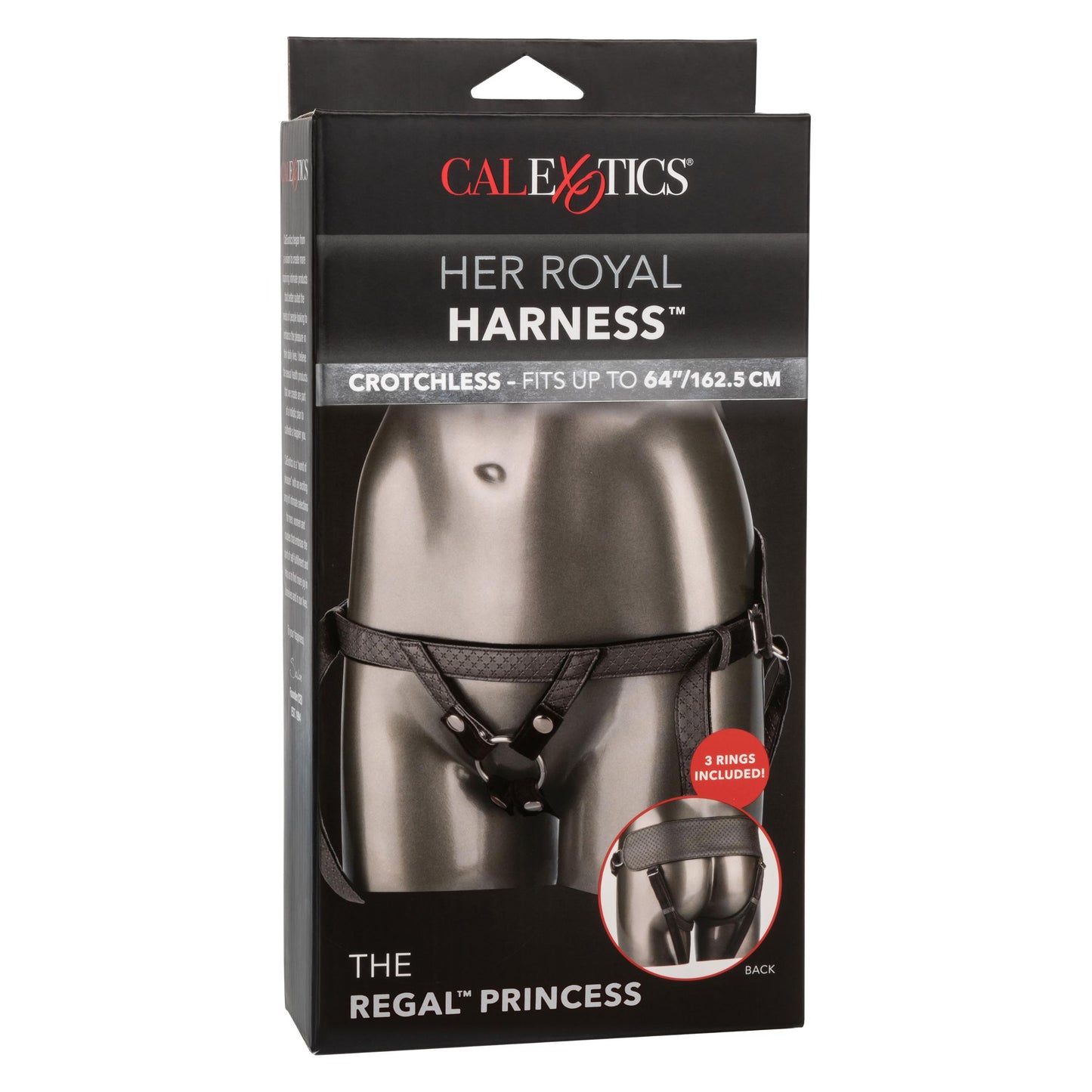 Her Royal Harness the Regal Princess - Pewter - Not Very Vanilla