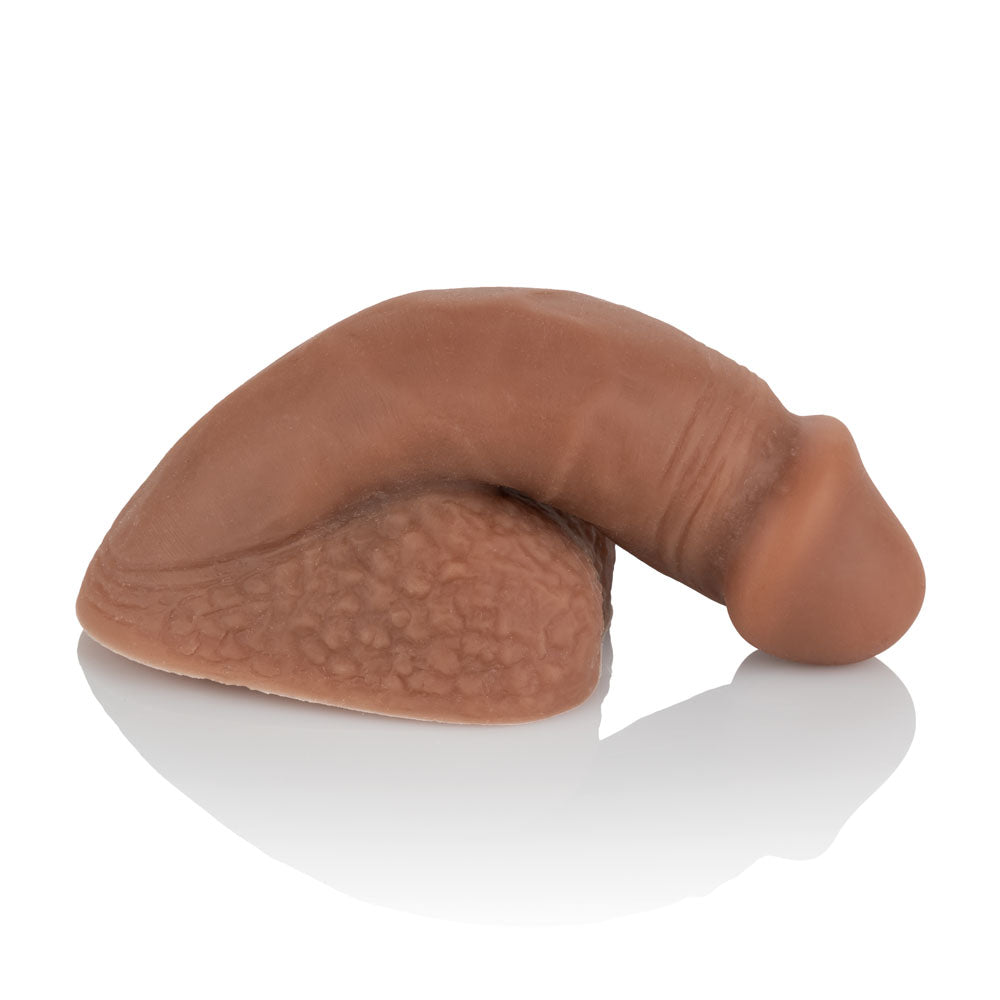 Packer Gear 5" Silicone Packing Penis - Brown