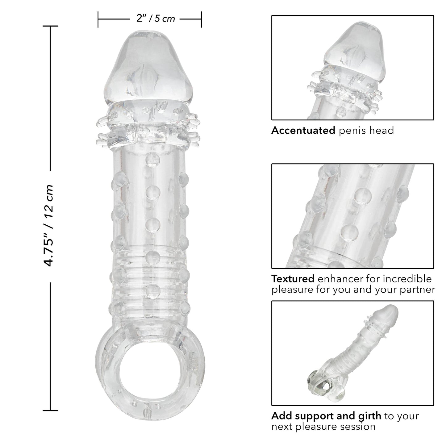 Ultimate Stud Extender - Clear - Not Very Vanilla