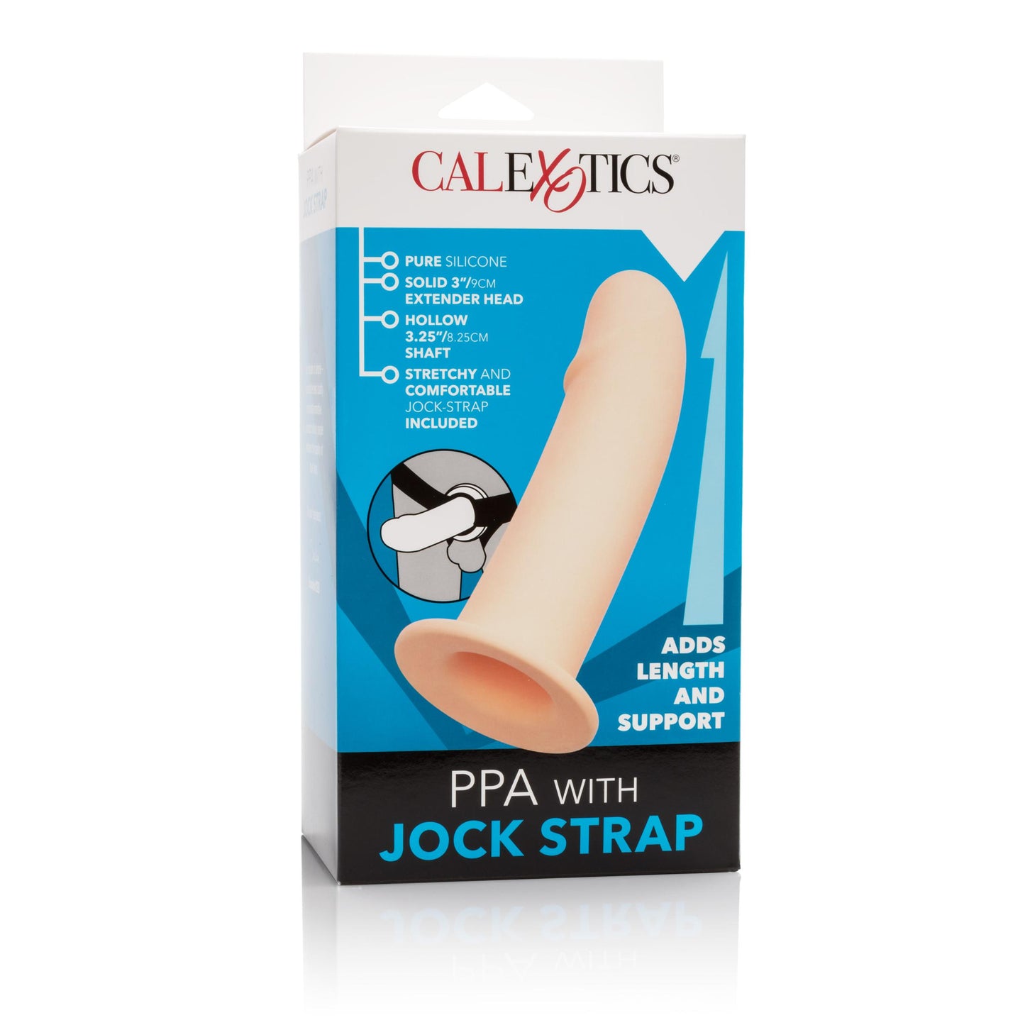 Ppa With Jock Strap - Ivory - Not Very Vanilla