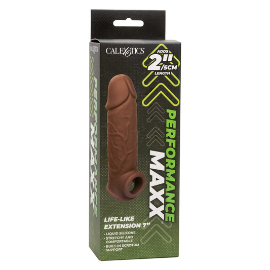 Performance Maxx Life-Like Extension 7 Inch - Brown - Not Very Vanilla