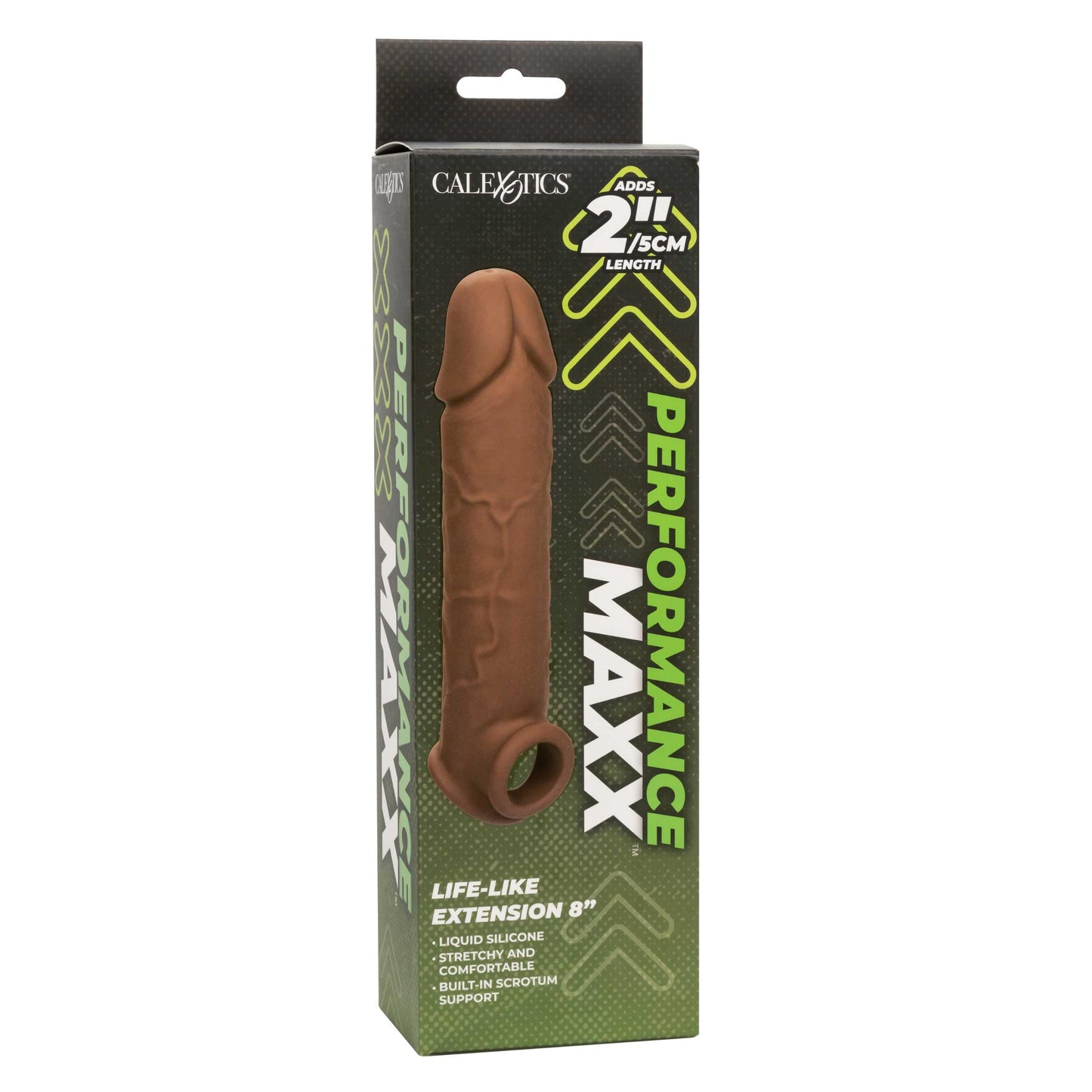 Performance Maxx Life-Like Extension 8 Inch - Brown - Not Very Vanilla