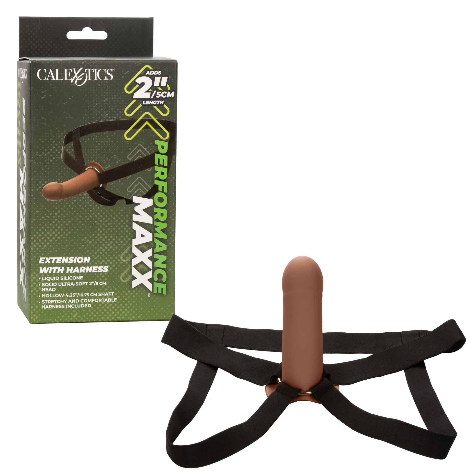 Performance Maxx Extension With Harness - Brown - Not Very Vanilla