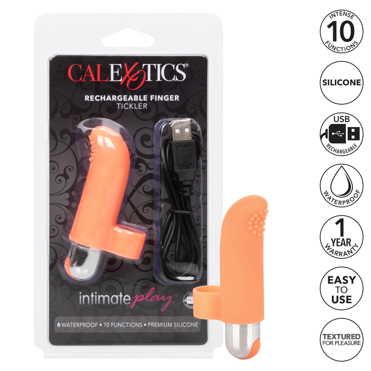 Intimate Play Rechargeable Finger Tickler - Not Very Vanilla