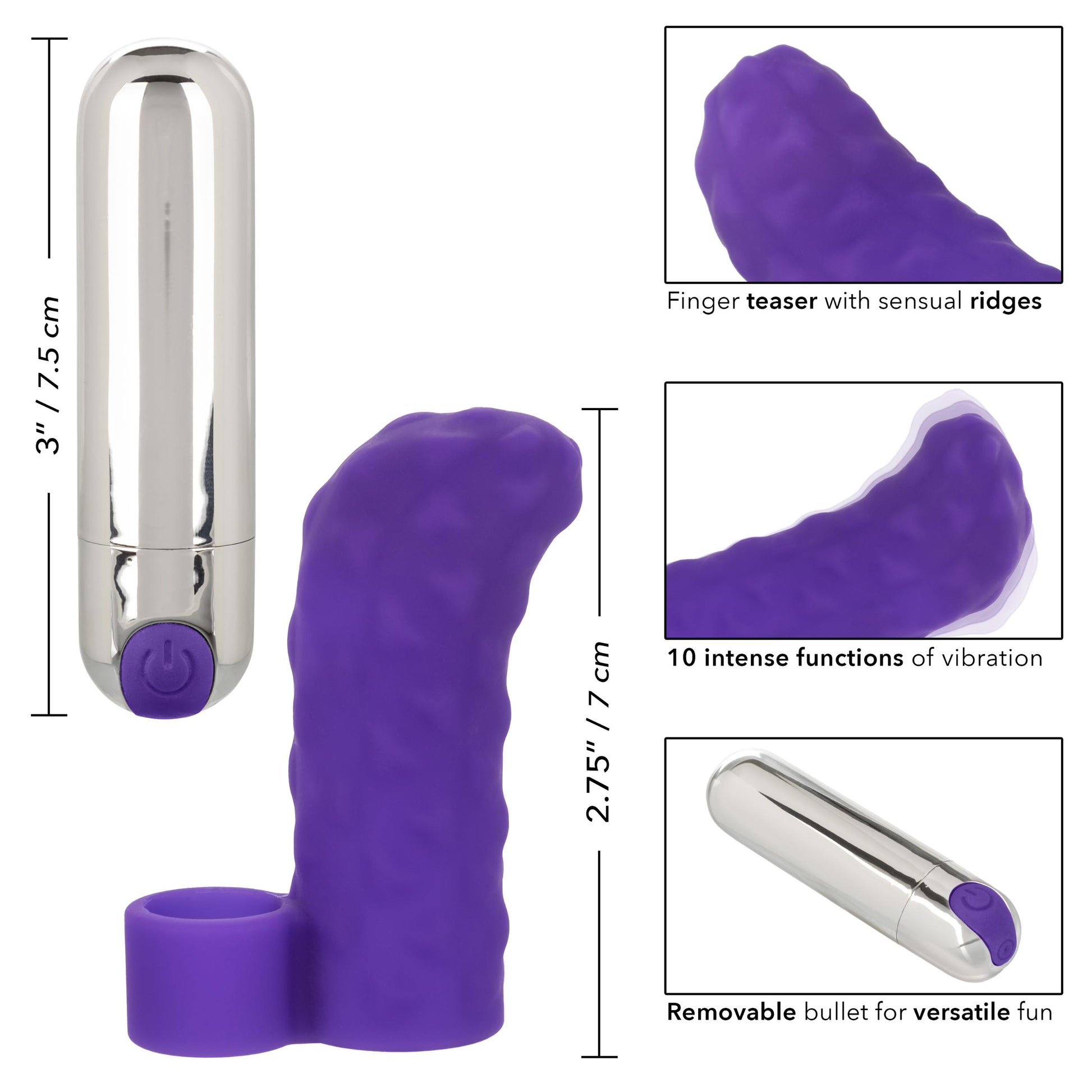 Intimate Play Rechargeable Finger Teaser - Not Very Vanilla