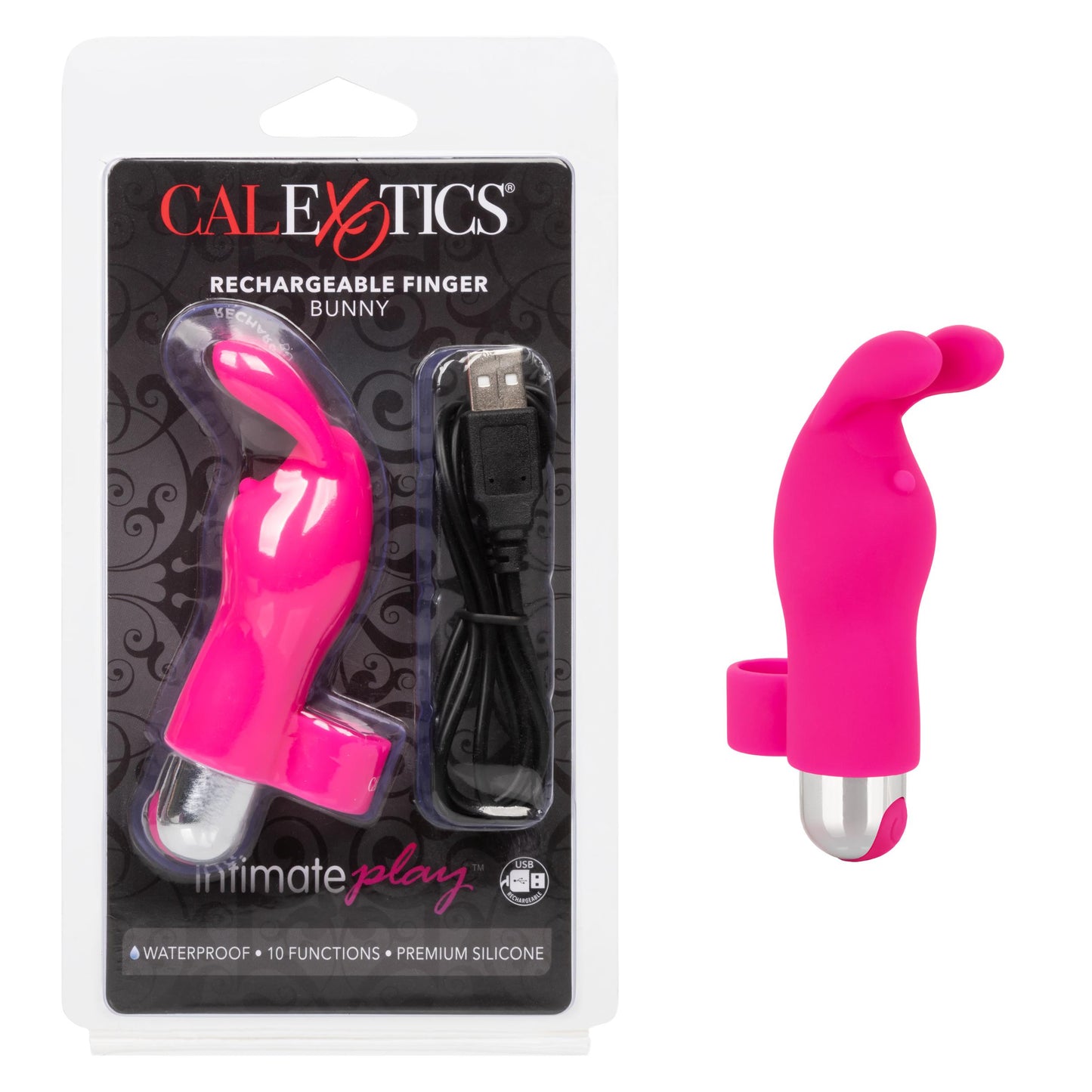 Intimate Play Rechargeable Finger Bunny - Not Very Vanilla