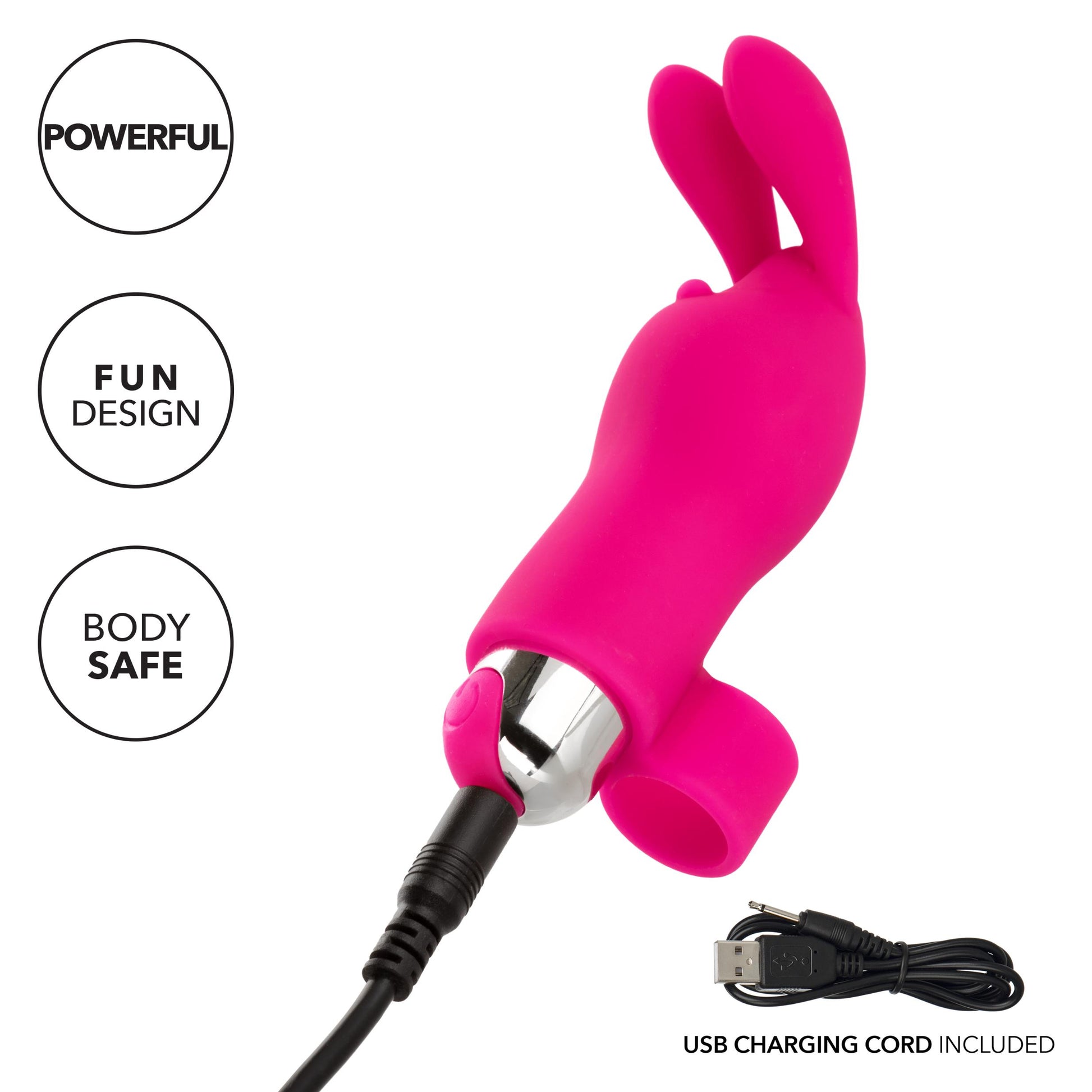 Intimate Play Rechargeable Finger Bunny - Not Very Vanilla