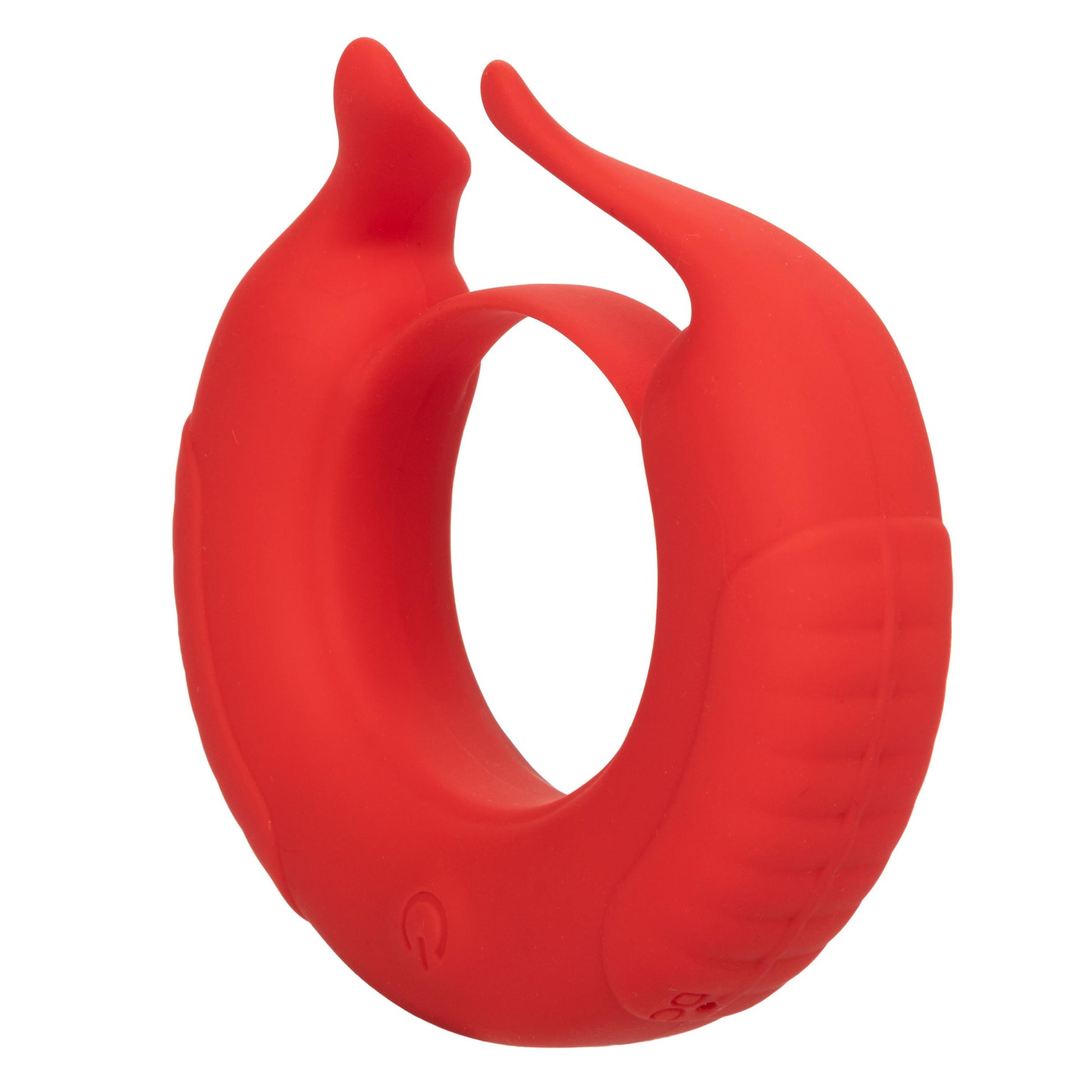 Silicone Rechargeable Taurus Enhancer - Red - Not Very Vanilla