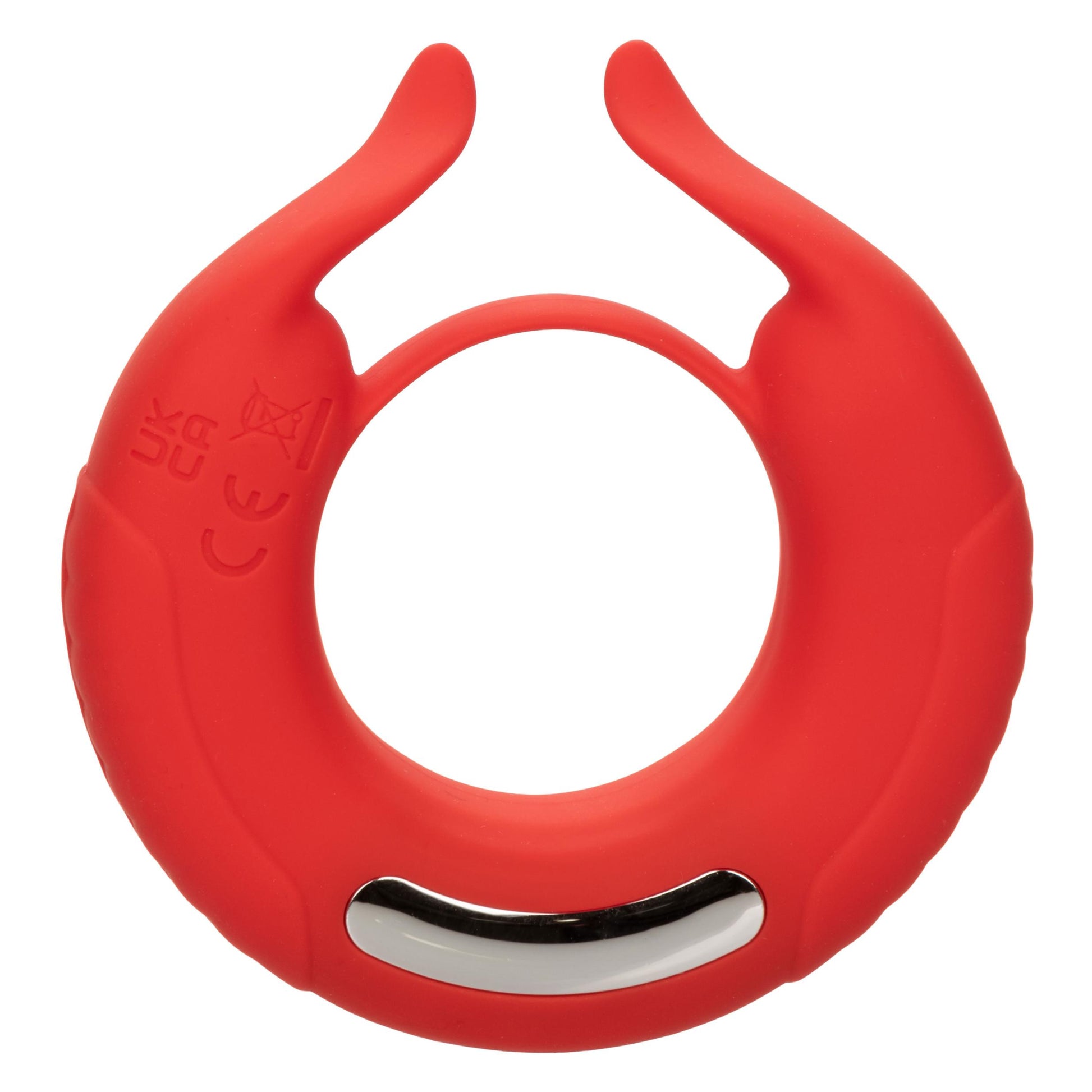 Silicone Rechargeable Taurus Enhancer - Red - Not Very Vanilla