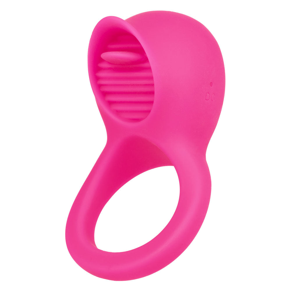 Silicone Rechargeable Teasing Tongue Enhancer - Not Very Vanilla