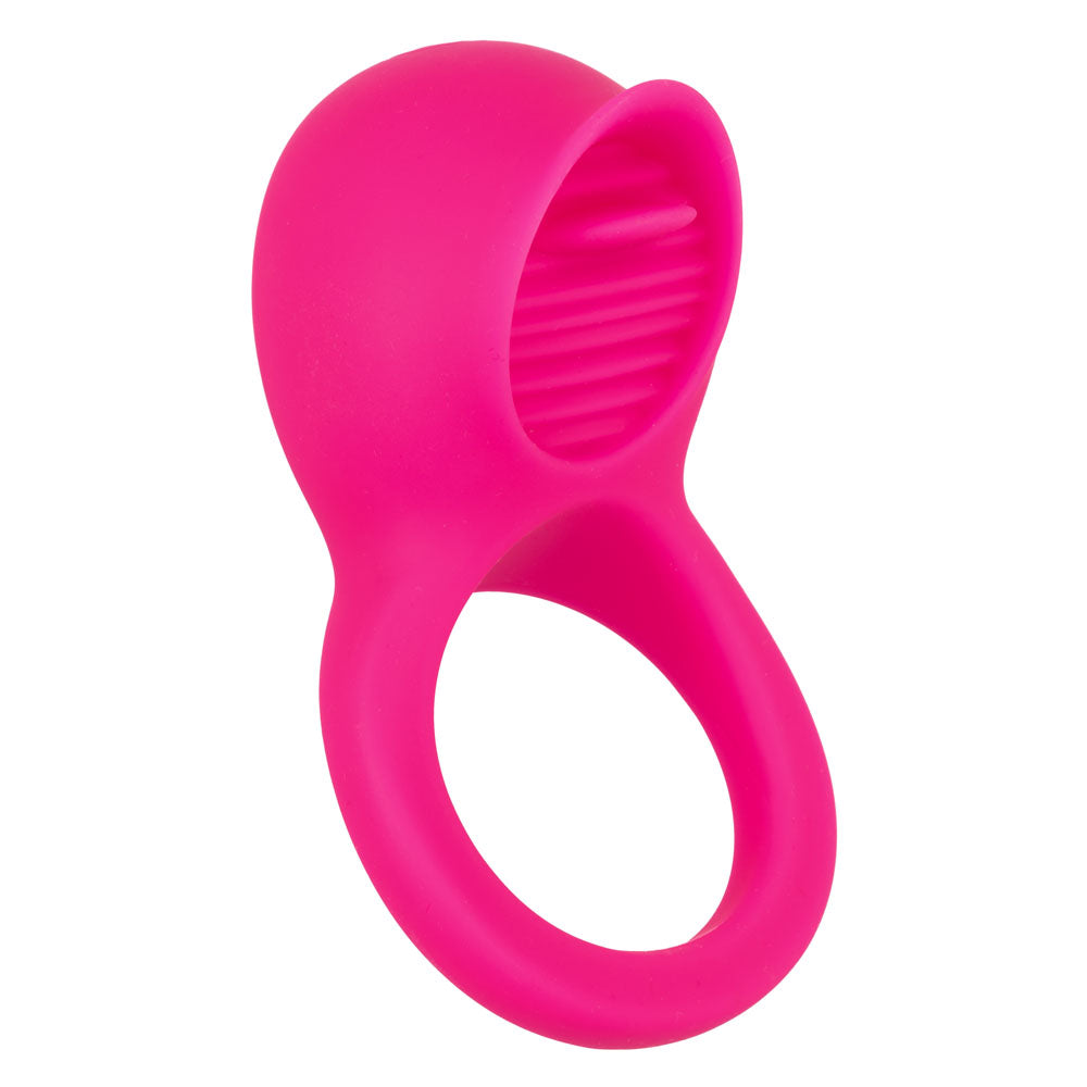 Silicone Rechargeable Teasing Tongue Enhancer - Not Very Vanilla