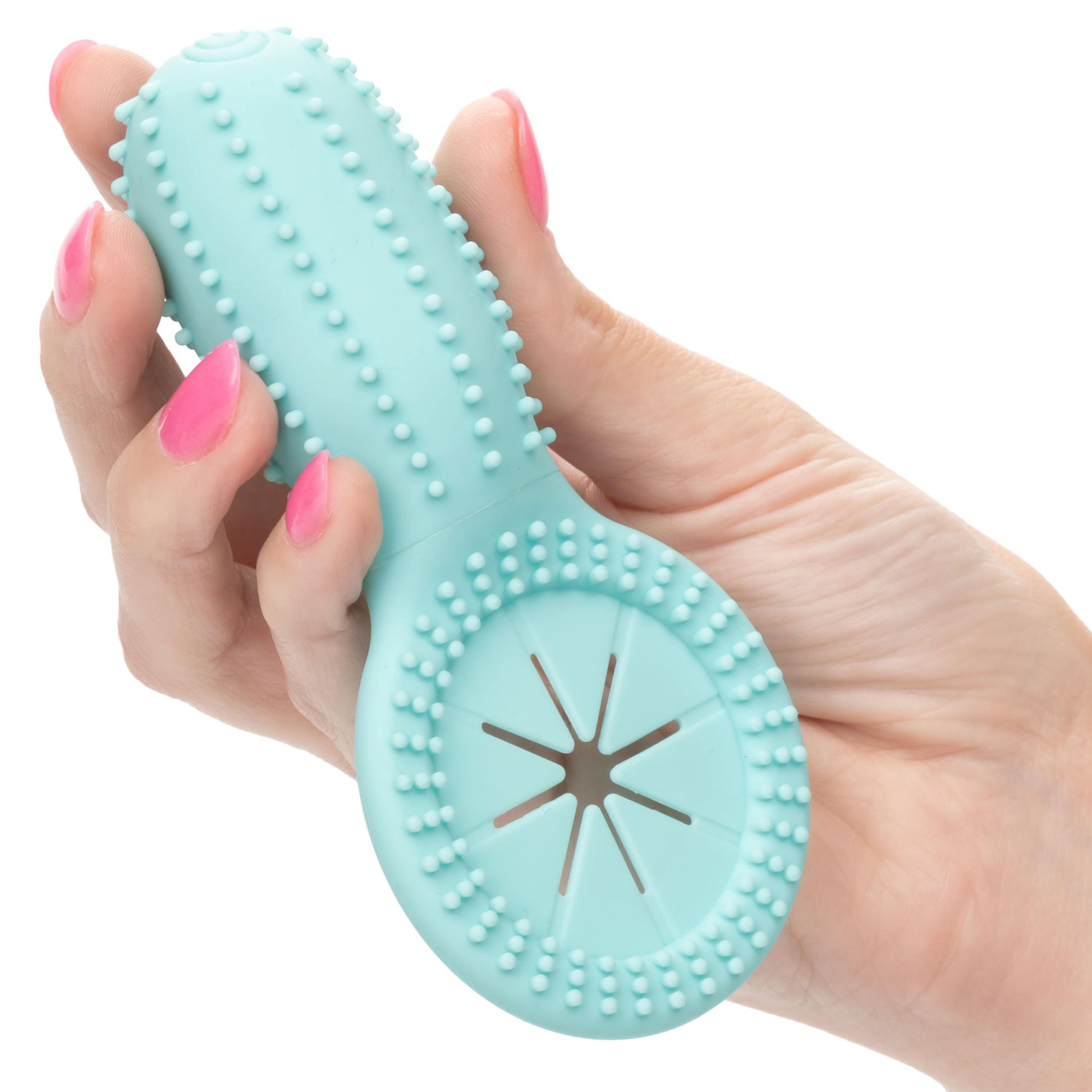 Silicone Rechargeable Elite 12x Enhancer - Teal - Not Very Vanilla