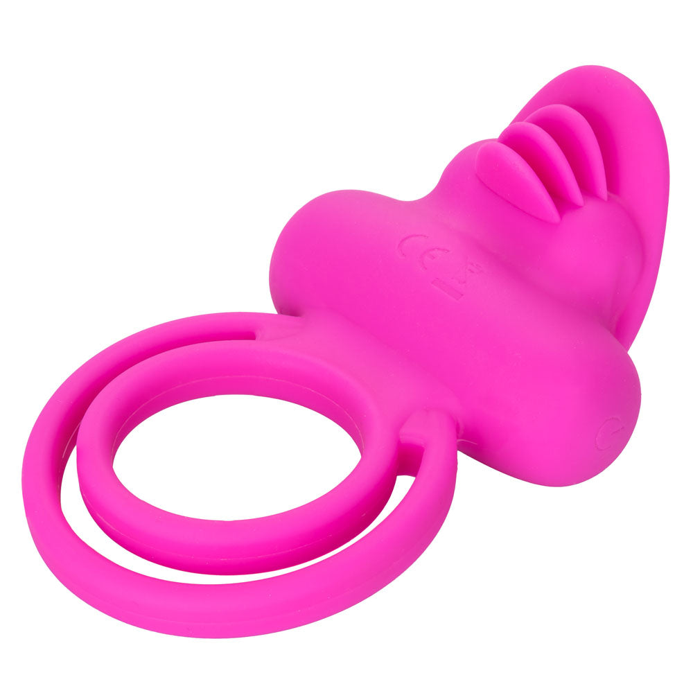 Silicone Rechargeable Dual Clit Flicker Enhancer - Not Very Vanilla