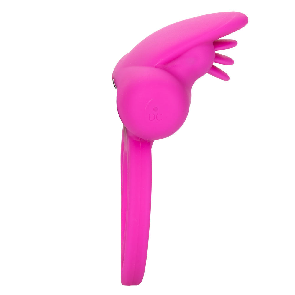 Silicone Rechargeable Dual Clit Flicker Enhancer - Not Very Vanilla