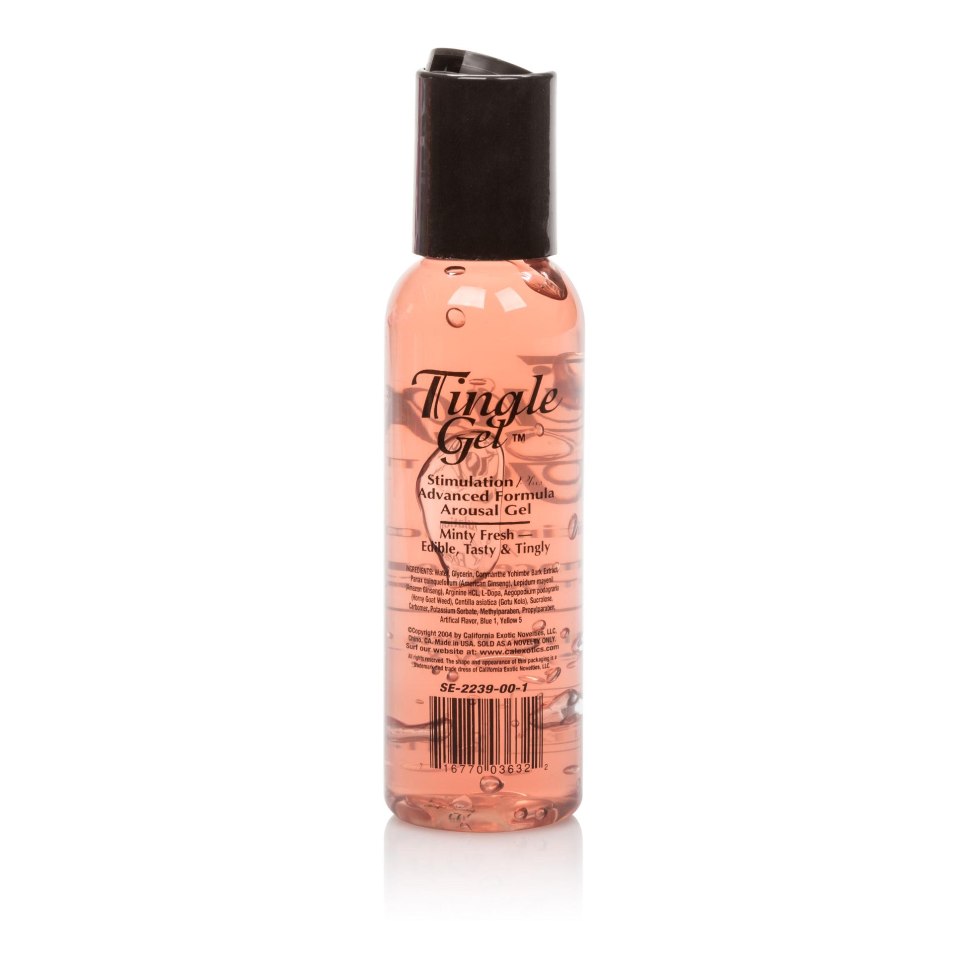 Tingle Gel - 2.4 Fl. Oz. - Clamshell - Not Very Vanilla