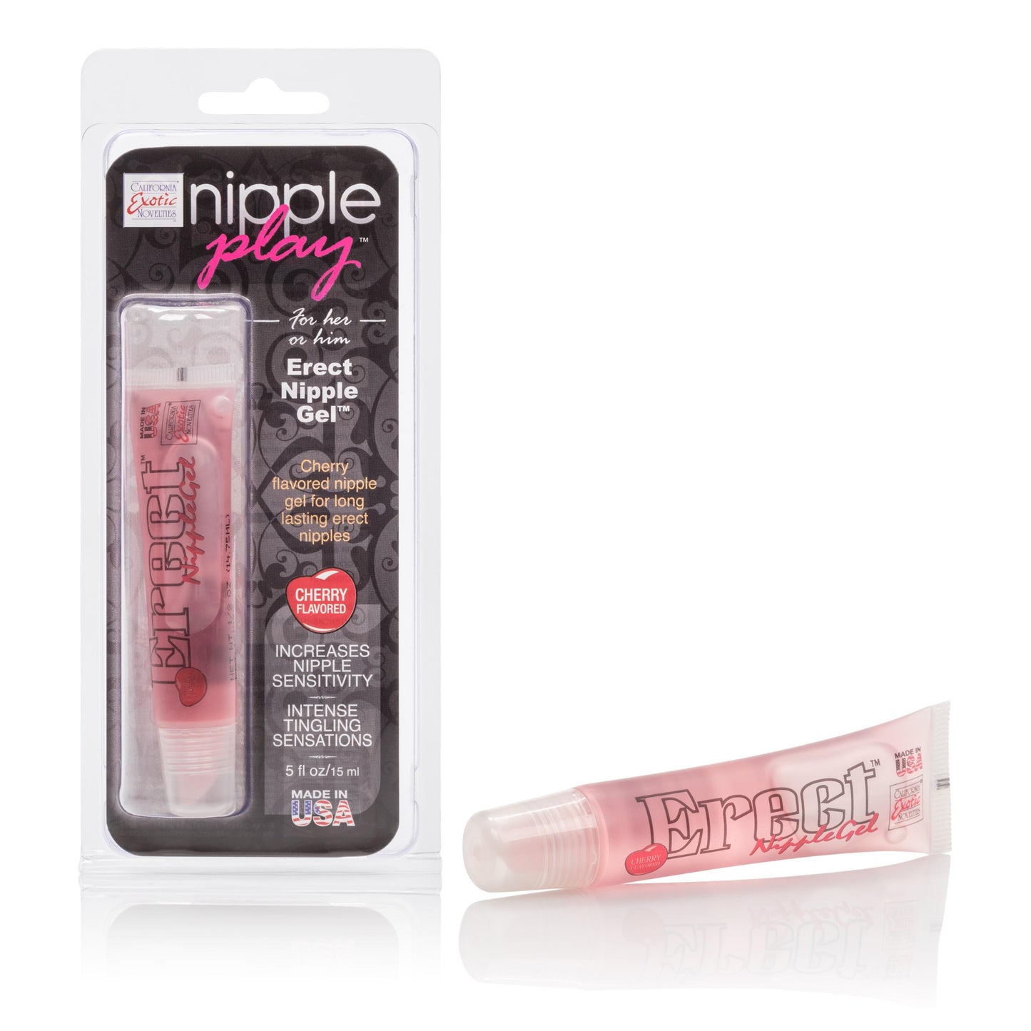 Nipple Play Erect Nipple Gel - Cherry - Not Very Vanilla