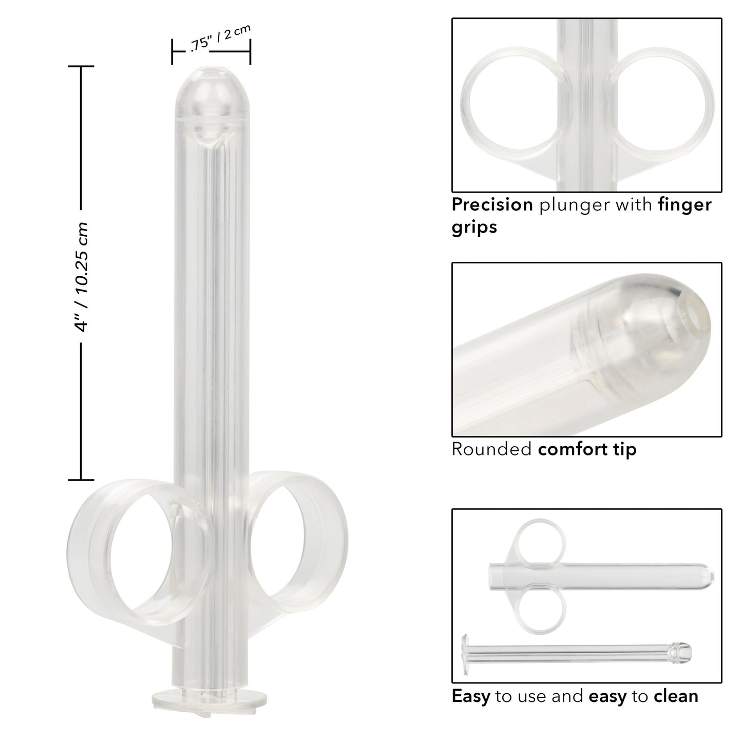 Xl Lube Tube - Clear - Not Very Vanilla