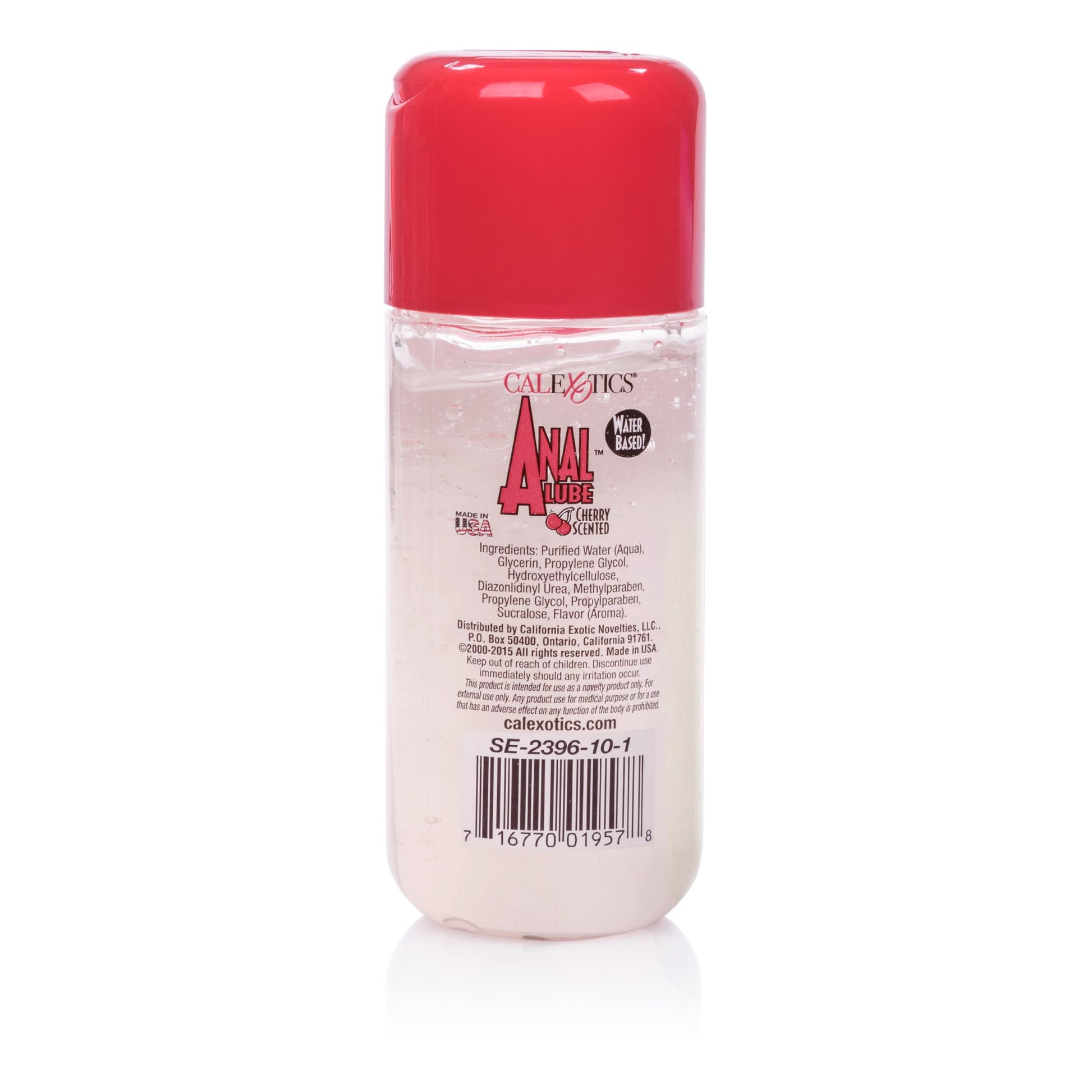 Anal Lube 6 Oz - Cherry Scented - Not Very Vanilla