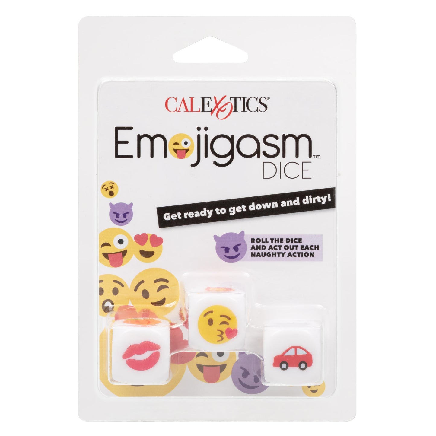 Emojigasm Dice - Not Very Vanilla