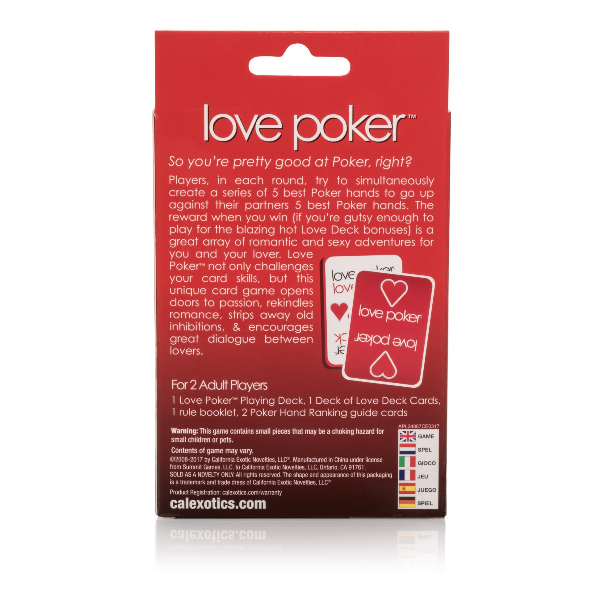 Love Poker Card Game - Not Very Vanilla