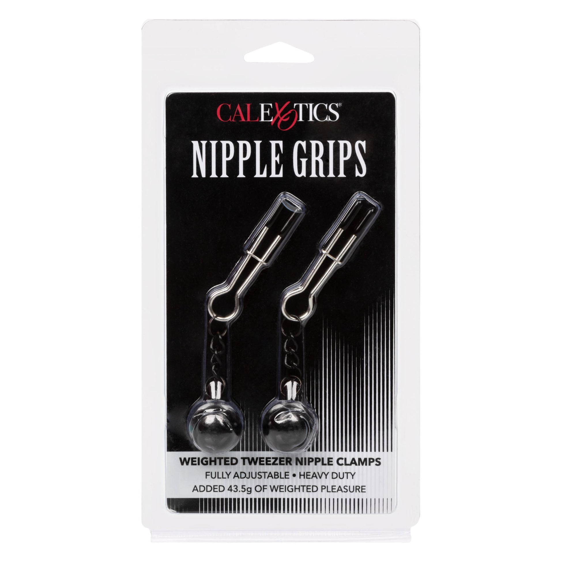 Nipple Grips Weighted Tweezer Nipple Clamps - Not Very Vanilla