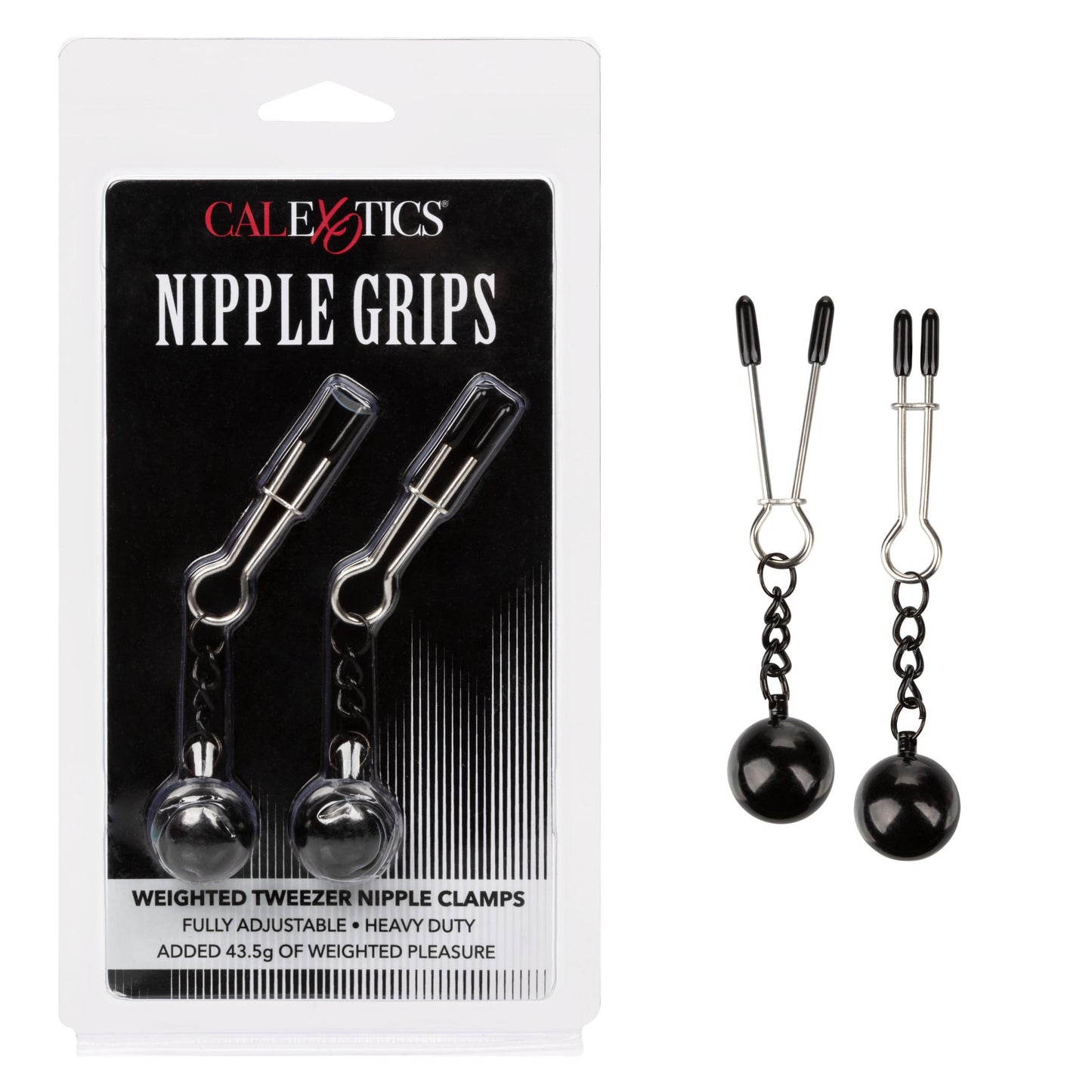 Nipple Grips Weighted Tweezer Nipple Clamps - Not Very Vanilla